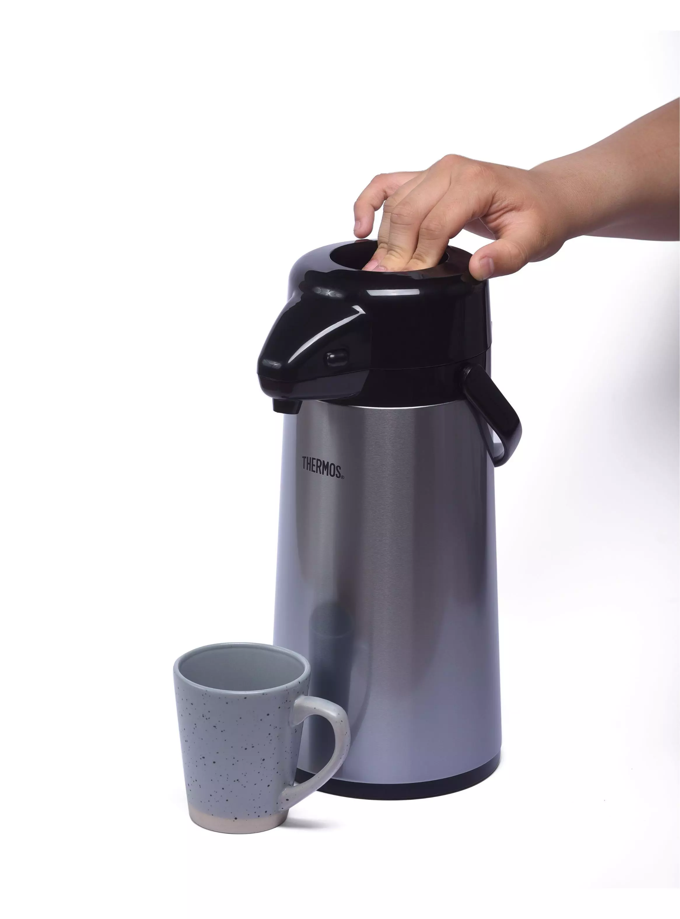 THERMO SIFÓN DE VIDRIO 1.9LT COLOR ACERO C/CAJA-2