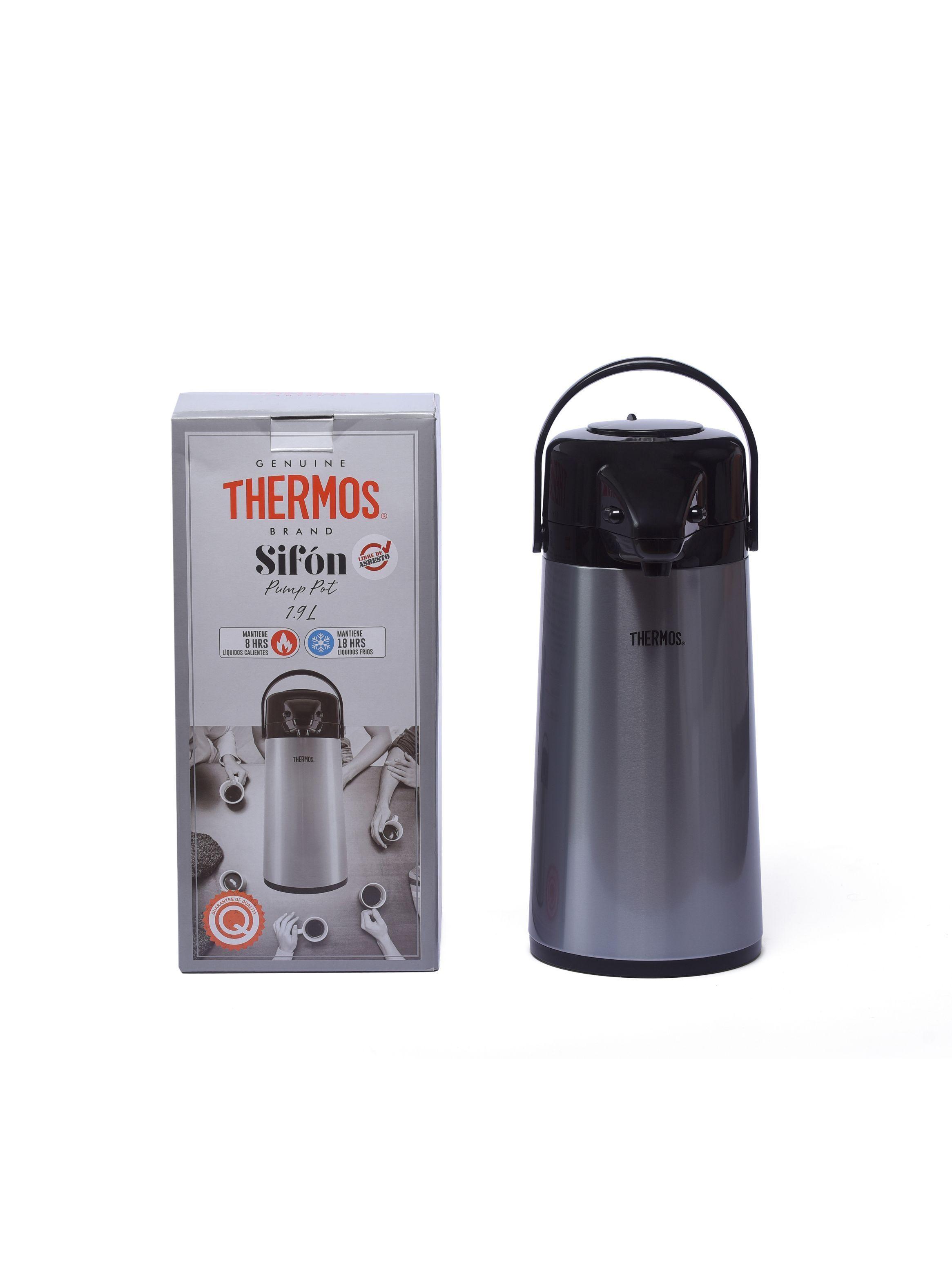 THERMO SIFÓN DE VIDRIO 1.9LT COLOR ACERO C/CAJA-3