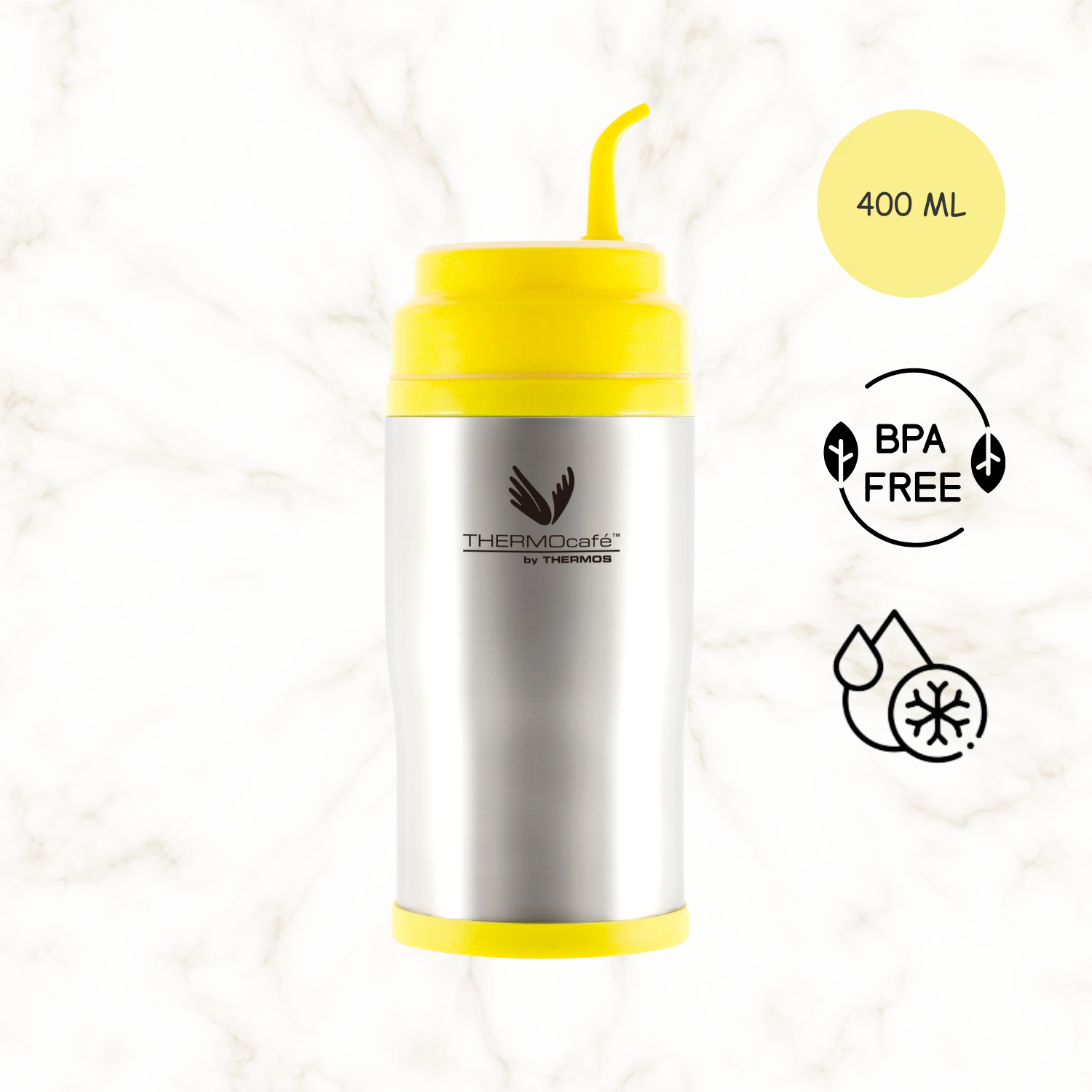 TERMO MATERO AMARILLO CON BOMBILLA 450ML-4