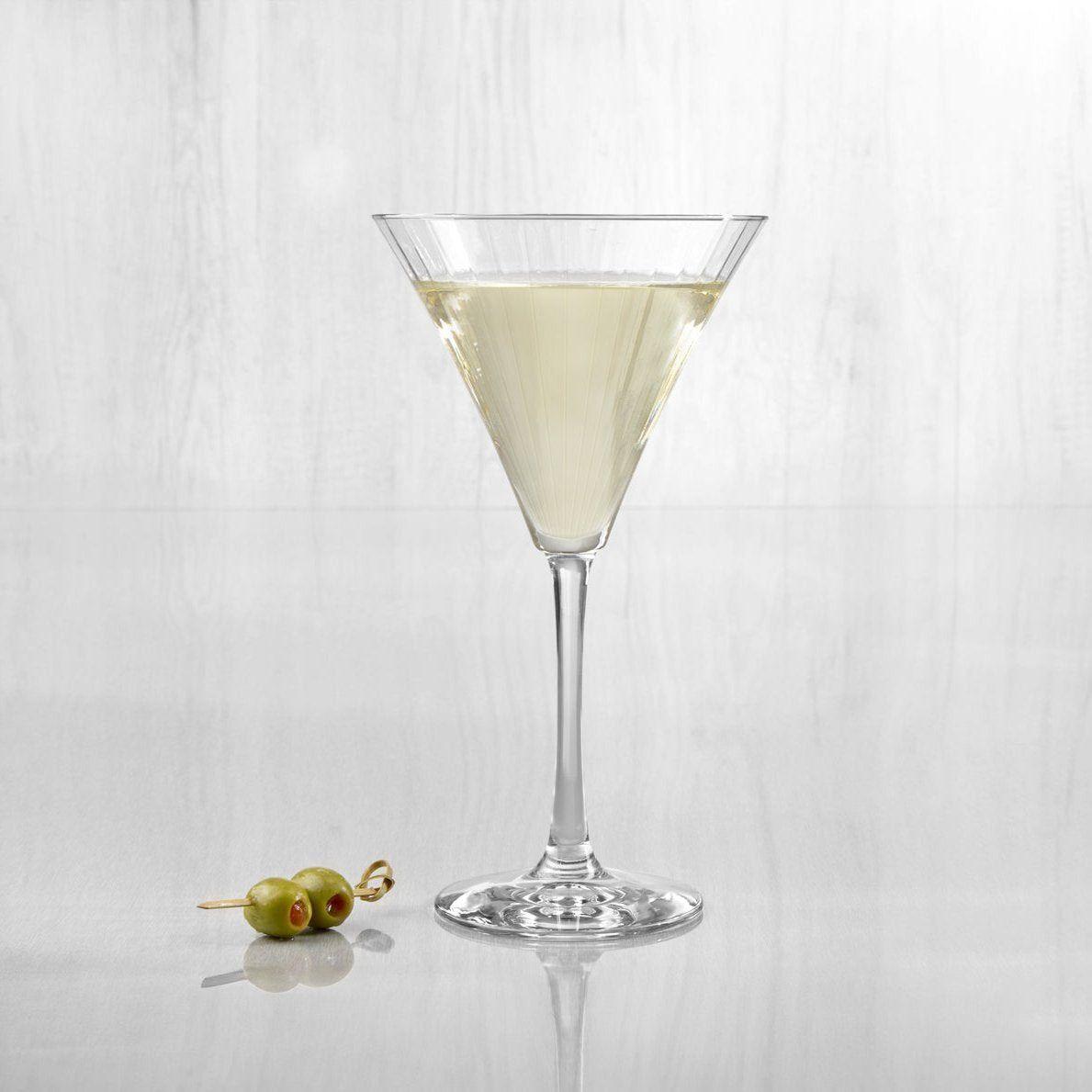 SET 4 COPAS MARTINI PANELLO 280 ML-LIBBEY COLOR AGUA-4