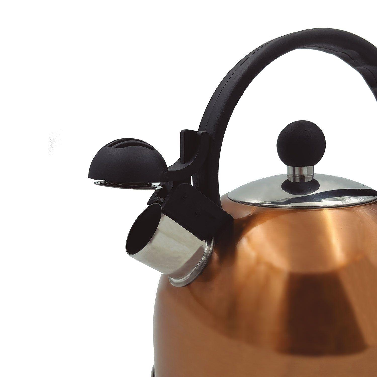 TETERA DE ACERO INOXIDABLE CAPRI COBRE 2,5LT-2