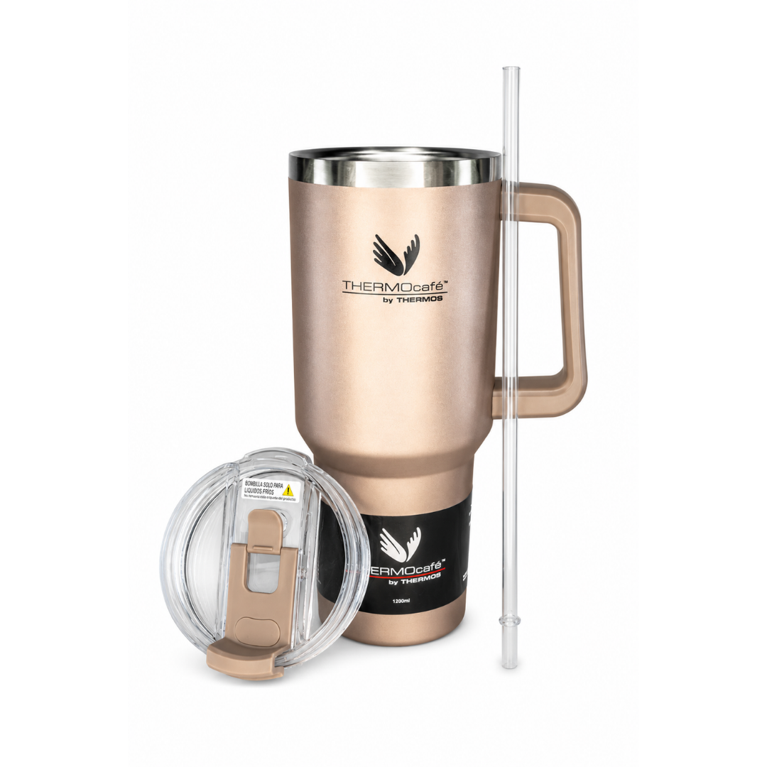 VASO TERMICO QUENCHER ACERO INOXIDABLE 1,2 LT ROSE-5