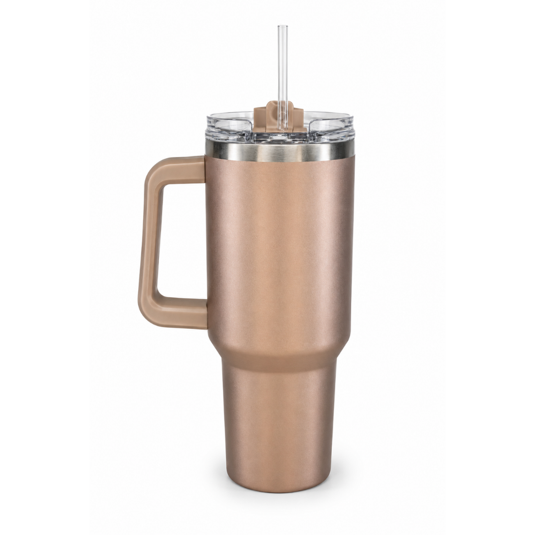 VASO TERMICO QUENCHER ACERO INOXIDABLE 1,2 LT ROSE-8