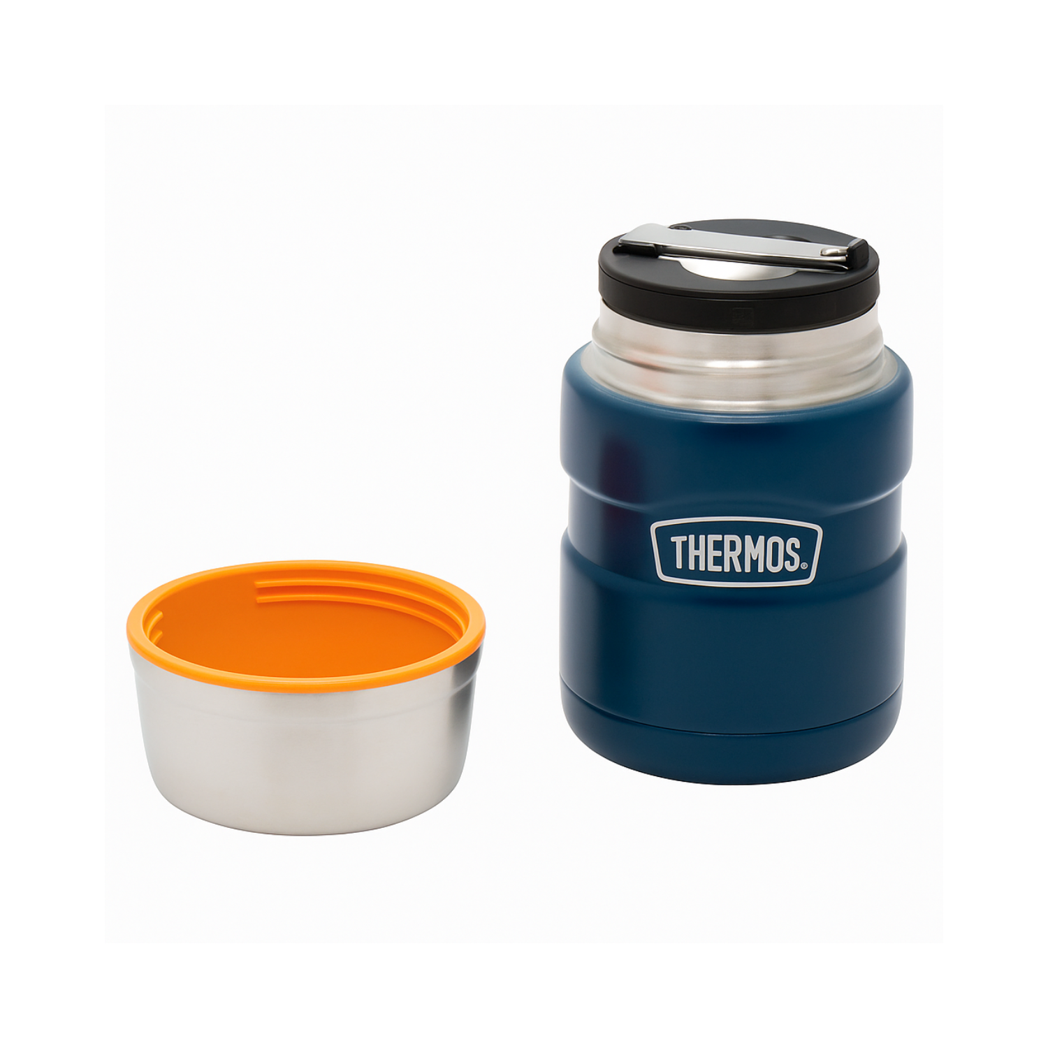 TERMO COMIDA ACERO INOX KING 470ML MATT NAVY-3