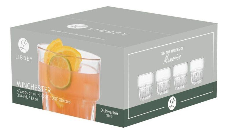 SET 4 VASOS WINCHESTER 354 ML-1