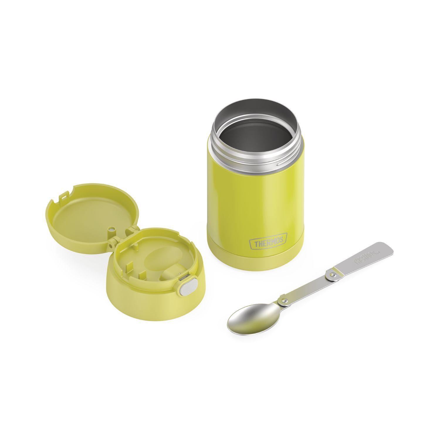 TERMO COMIDA 470ML FUN ACERO INOX VERDE LIMON-3