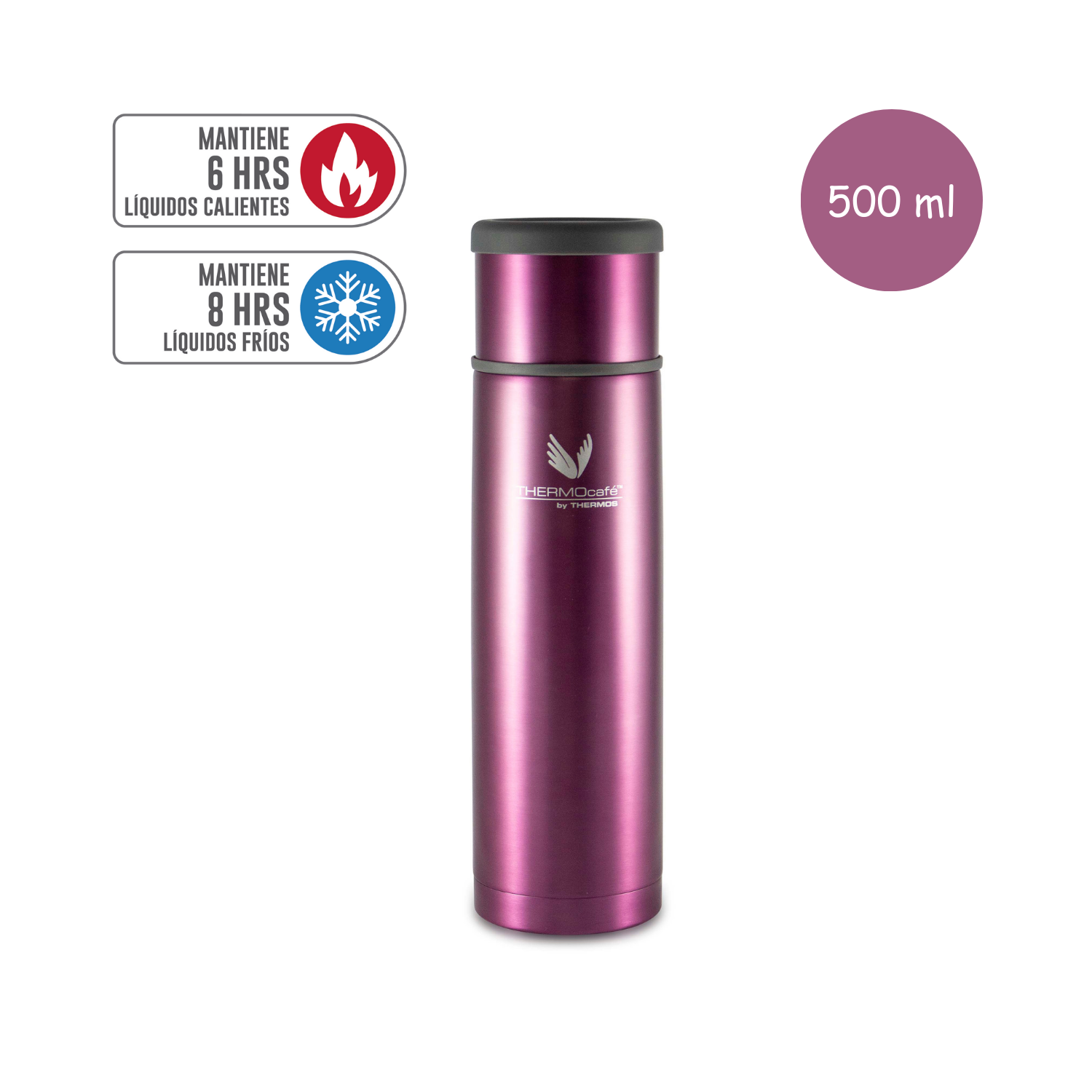 TERMO LÍQUIDO ACERO INOXIDABLE PURPURA 500 ML-2