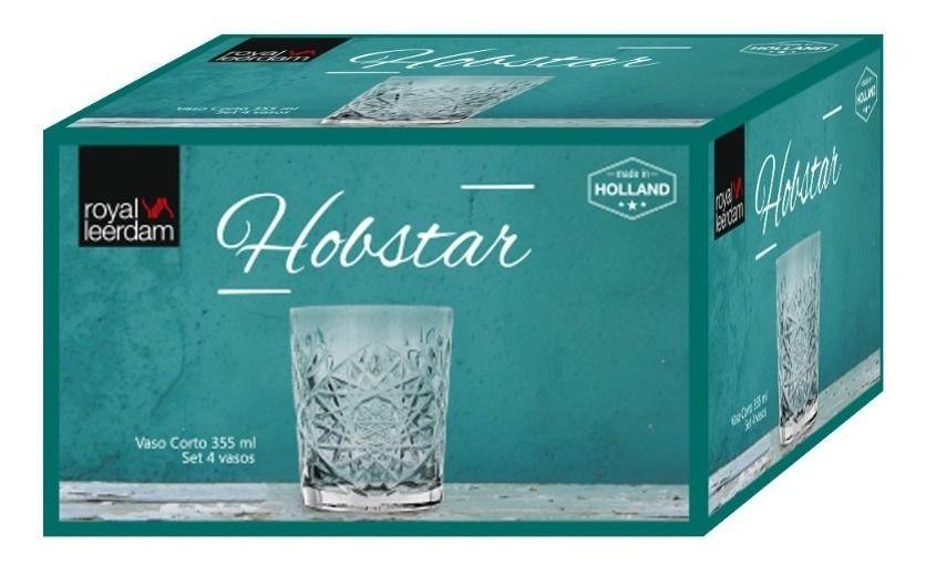 SET 4 VASOS CORTOS HOBSTAR 355ML-1