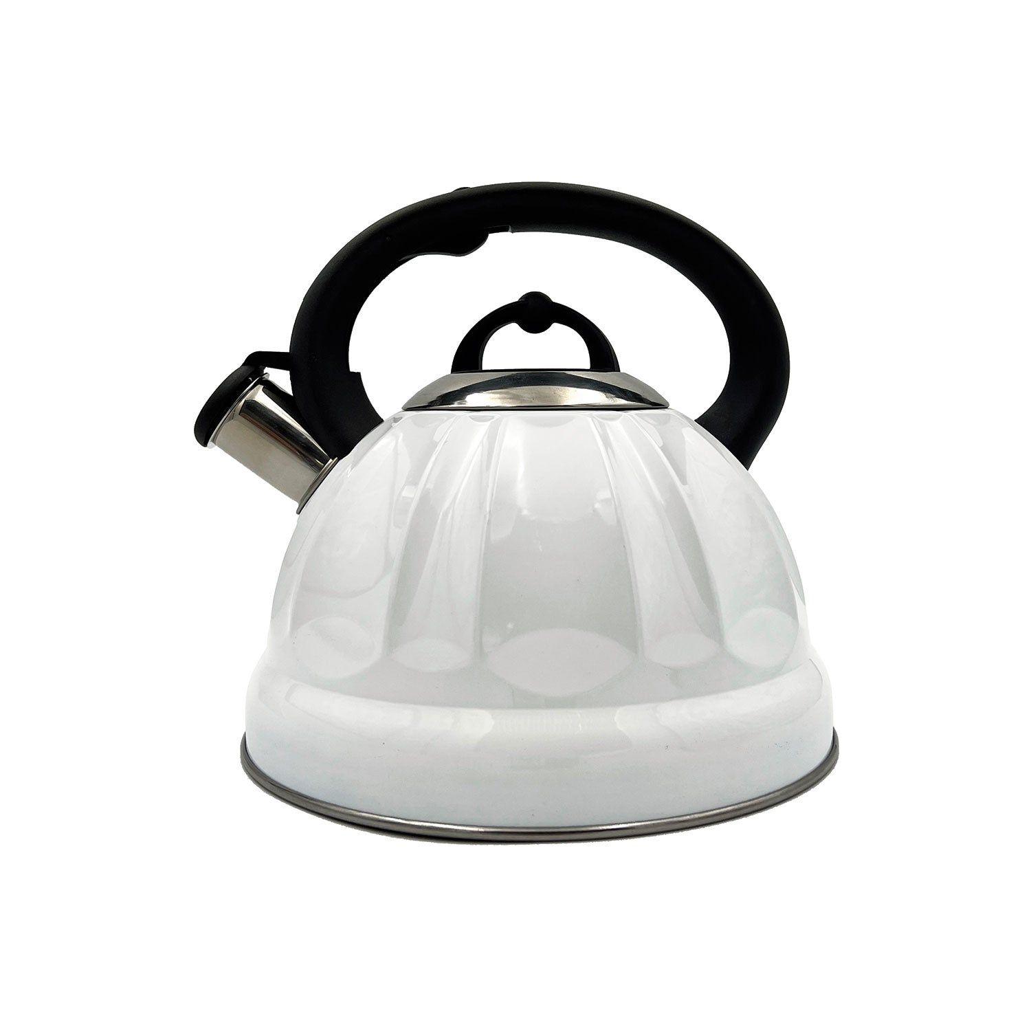 TETERA DE ACERO INOXIDABLE BARI BLANCA 3LT-0