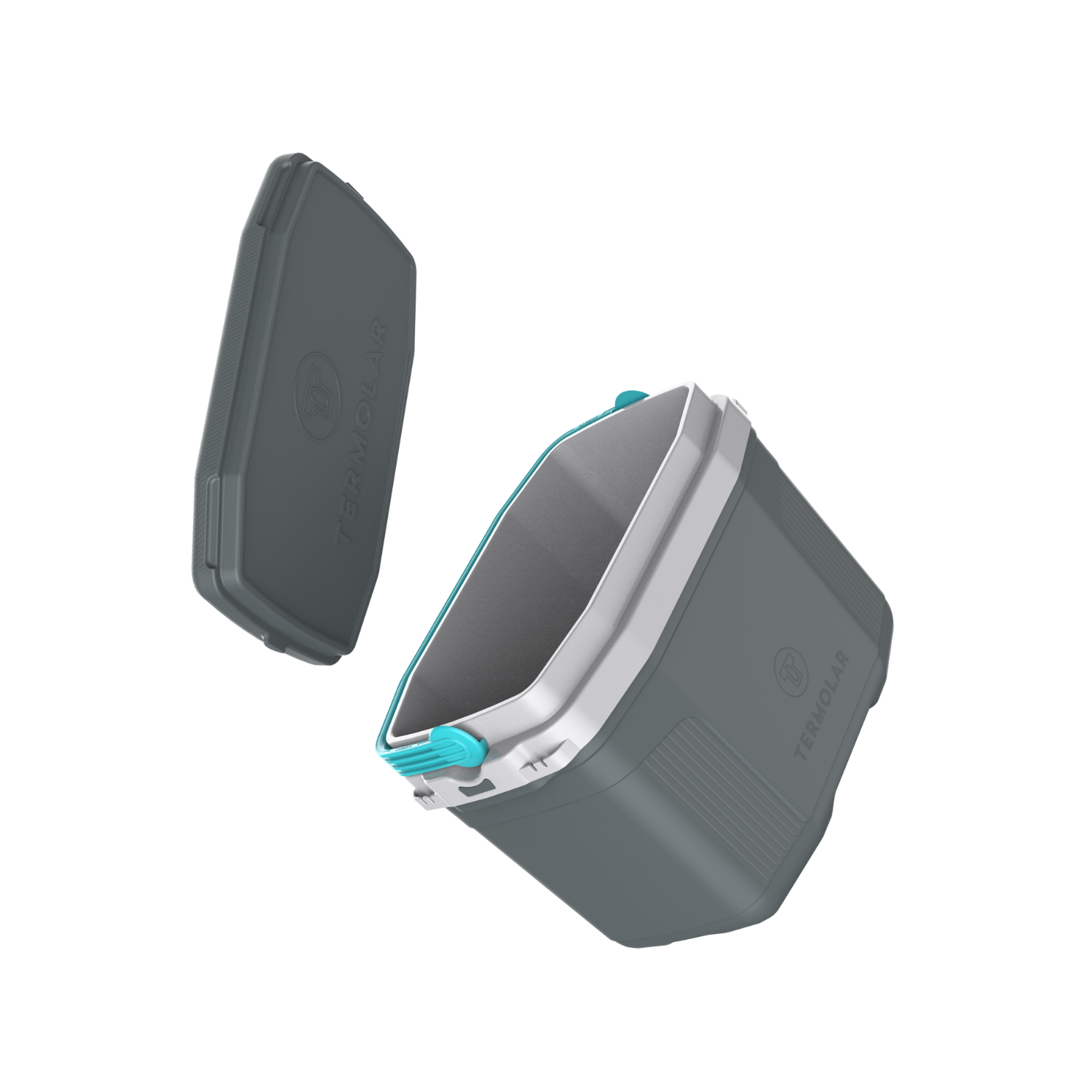 COOLER TERMOLAR 32 LITROS GRIS-5