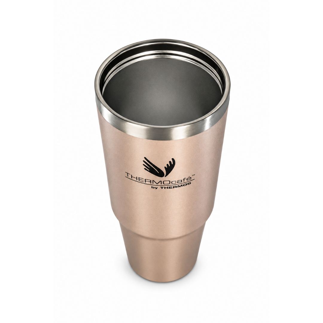 MUG TERMICO ACERO INOXIDABLE FLIP LID 880 ML ROSE-3