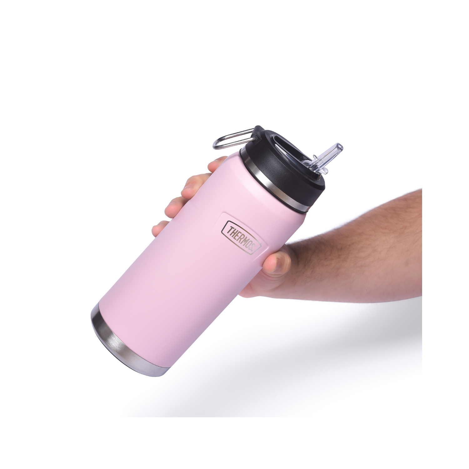 BOTELLA DE AGUA ACERO INOXIDABLE ICON 1.2LT PINK-2