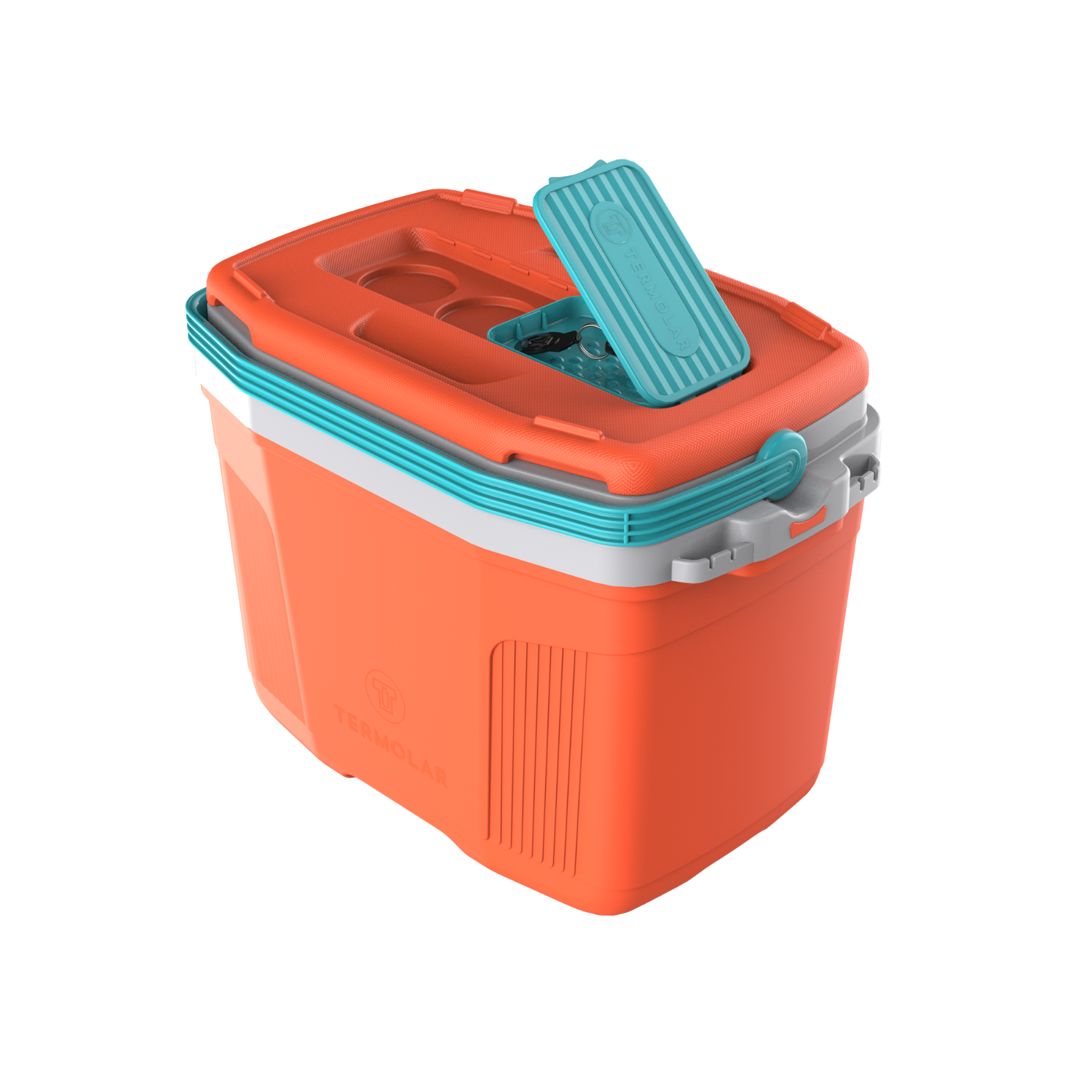 COOLER TERMOLAR 20 LITROS NARANJA-5