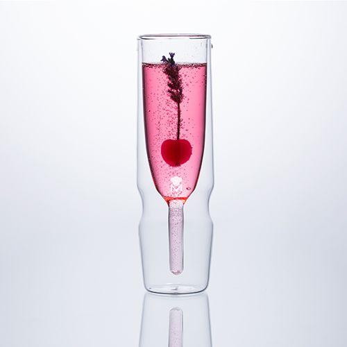 SET 2 COPAS FLAUTA BARWARE MIXOLOGY 190ML-2