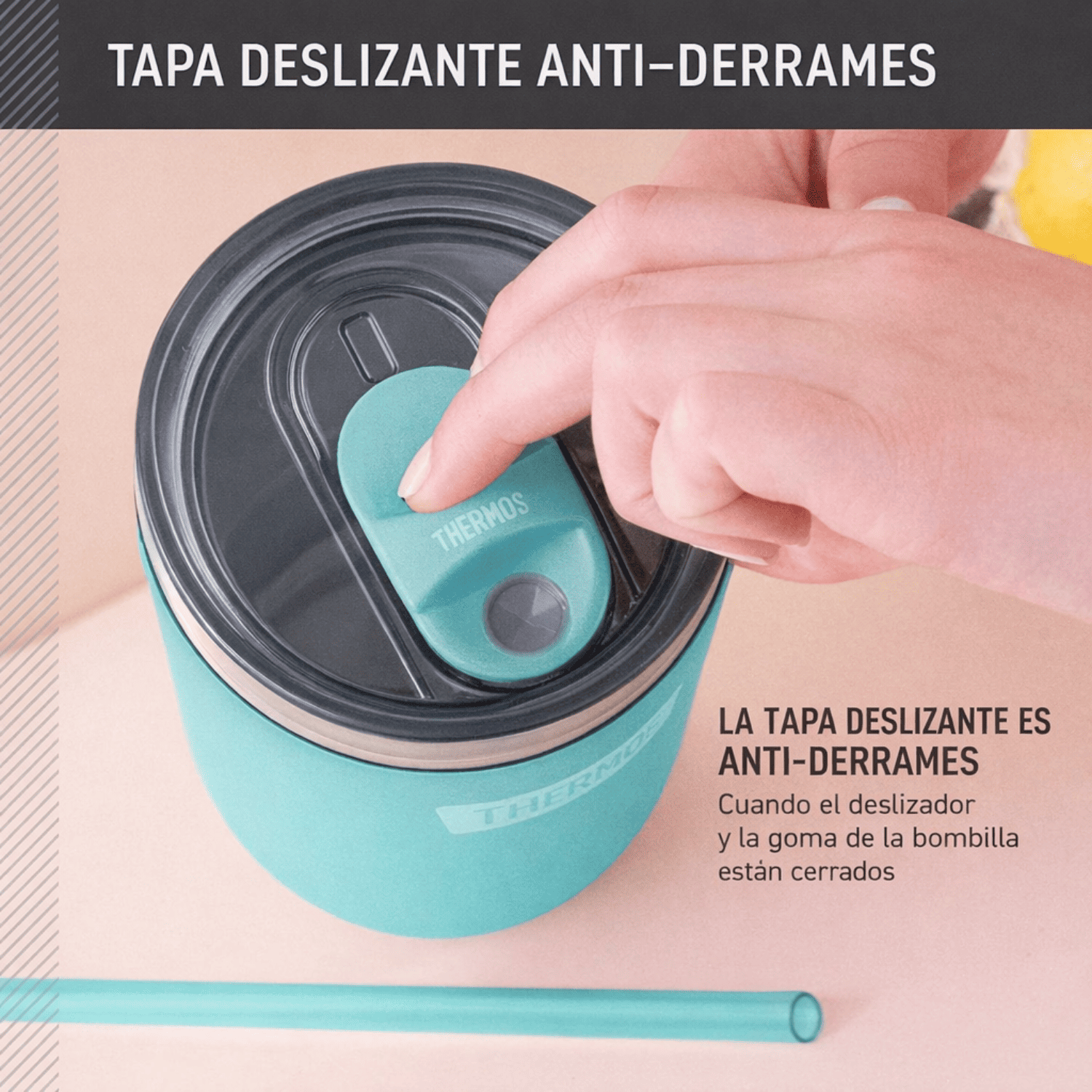 VASO TERMICO THERMOS MUG ACERO INOX ICON 1.2 LT SEA GREEN-4