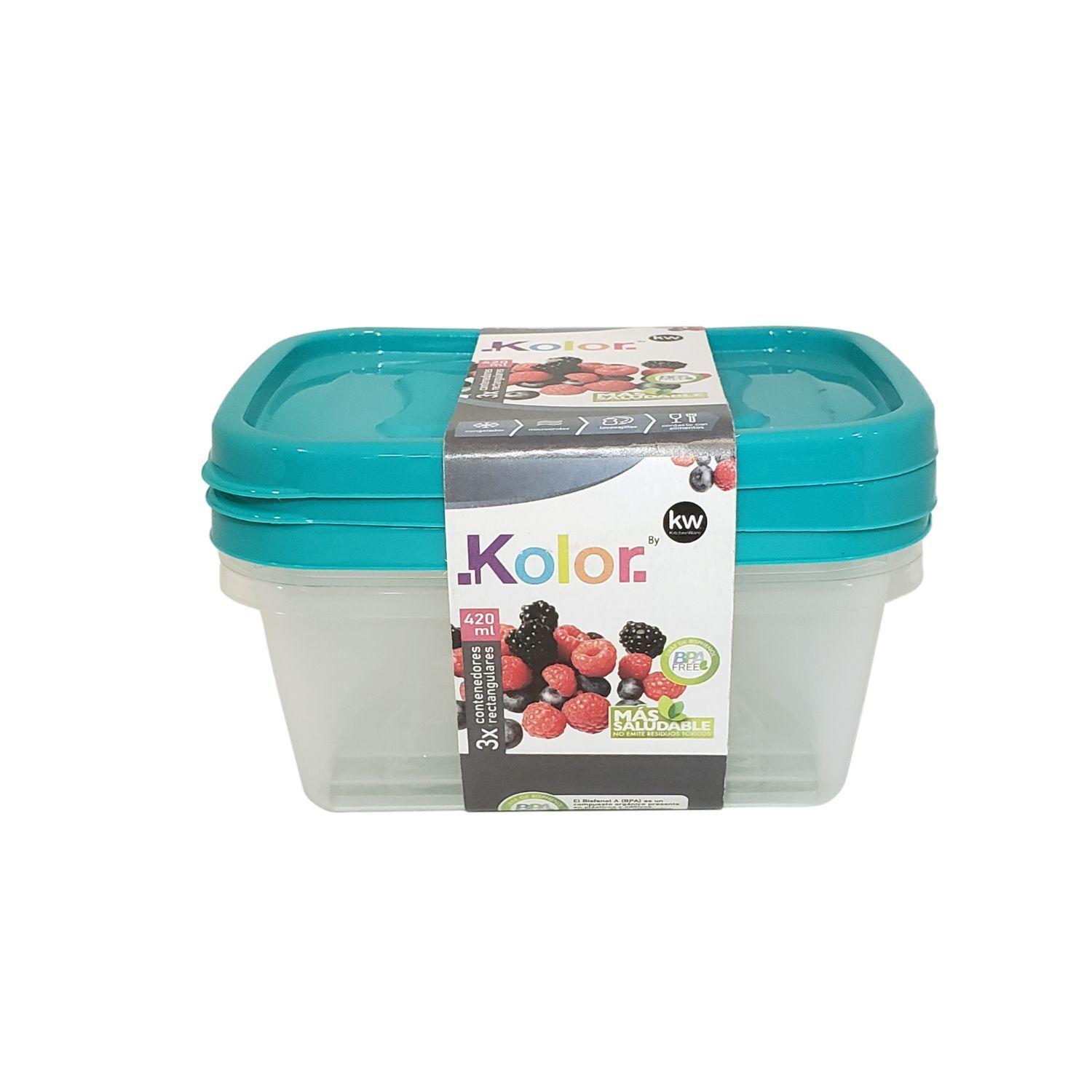 SET 3 CONTENEDORES RECTANGURALES 420ML-2