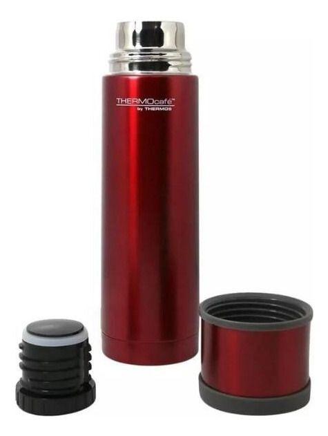 TERMO LÍQUIDO ACERO INOXIDABLE ROJO 1 LT - THERMOS-1