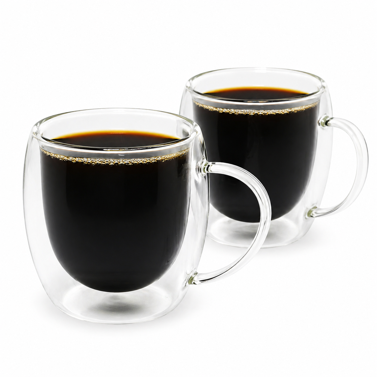 SET 2 TAZAS CAPUCCINO DOBLE PARED BOROSILICATO 180ML-3