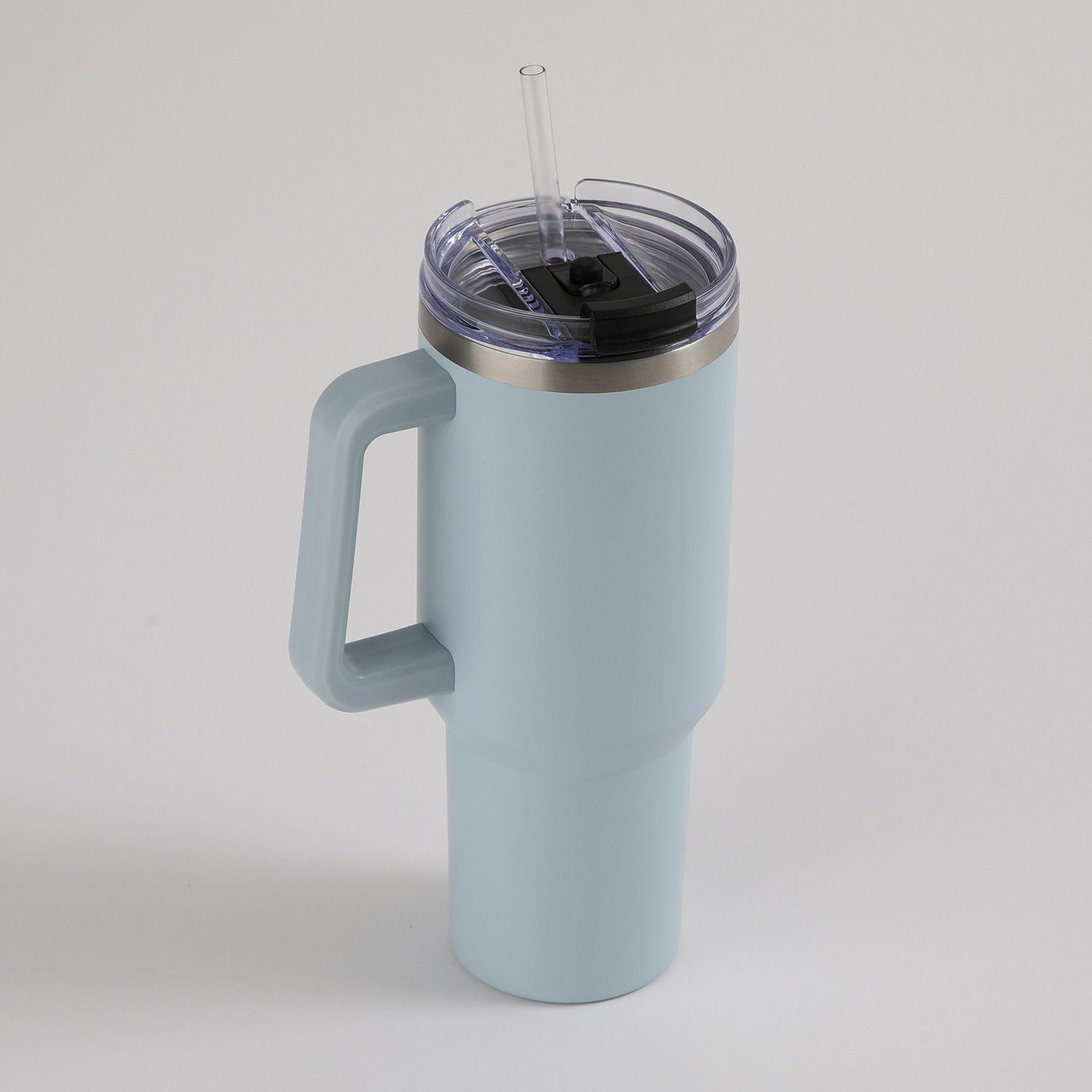 VASO TERMICO ACERO INOXIDABLE 1,2 LT AZUL-4