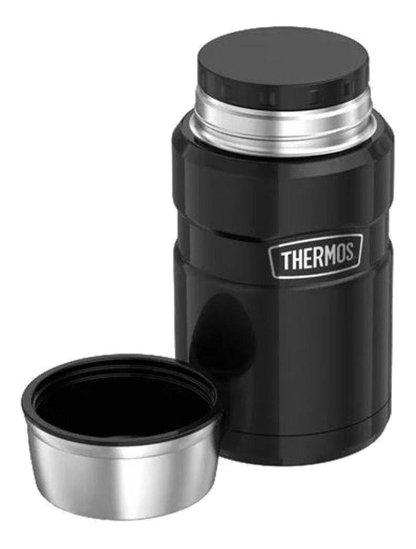 TERMO COMIDA 710ML KING ACERO INOX NEGRO-3