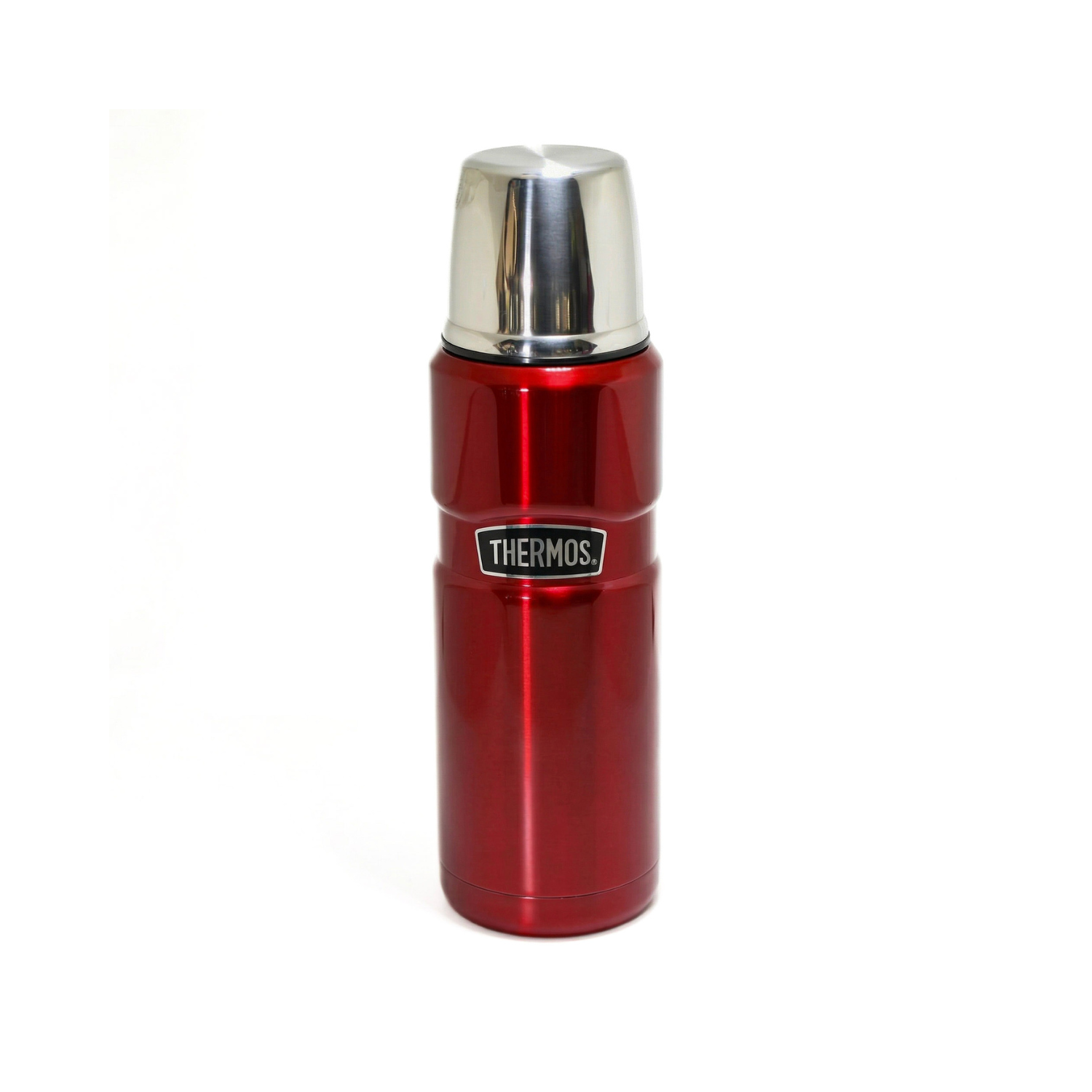 TERMO LIQUIDO ACERO INOX 470ML KING ROJO-0