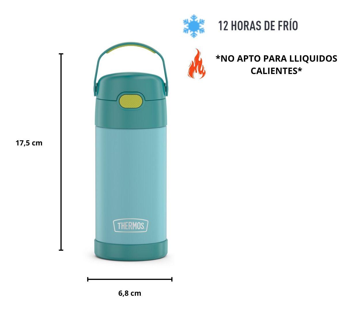 BOTELLA THERMOS ACERO INOXIDABLE FUN BLUE 355 ML-1