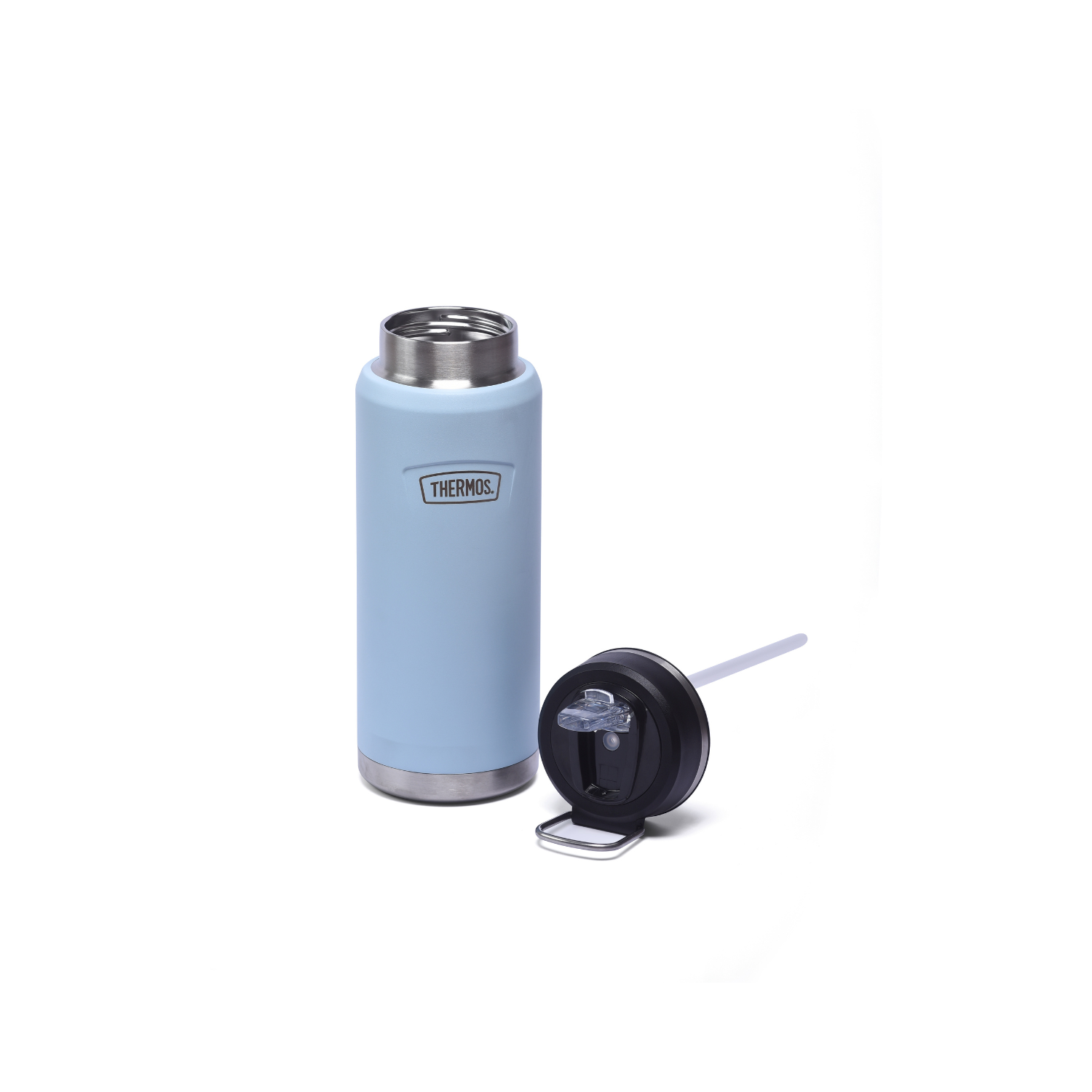 BOTELLA DE AGUA ACERO INOXIDABLE ICON 1.2LT THERMOS AZUL-1