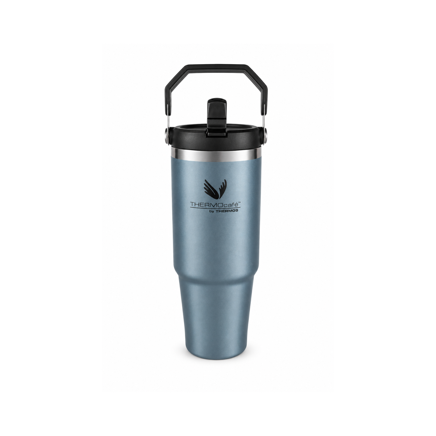 MUG TERMICO ACERO INOXIDABLE FLIP LID 880 ML ICE BLUE-0