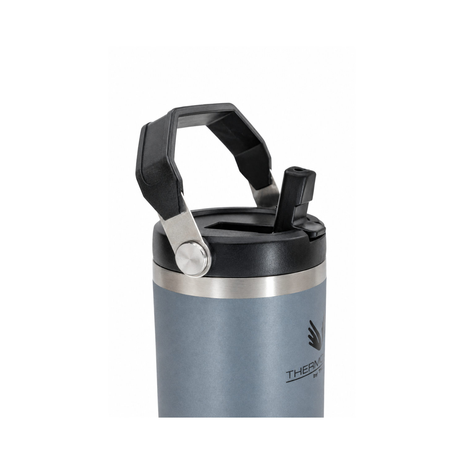 MUG TERMICO ACERO INOXIDABLE FLIP LID 880 ML ICE BLUE-2