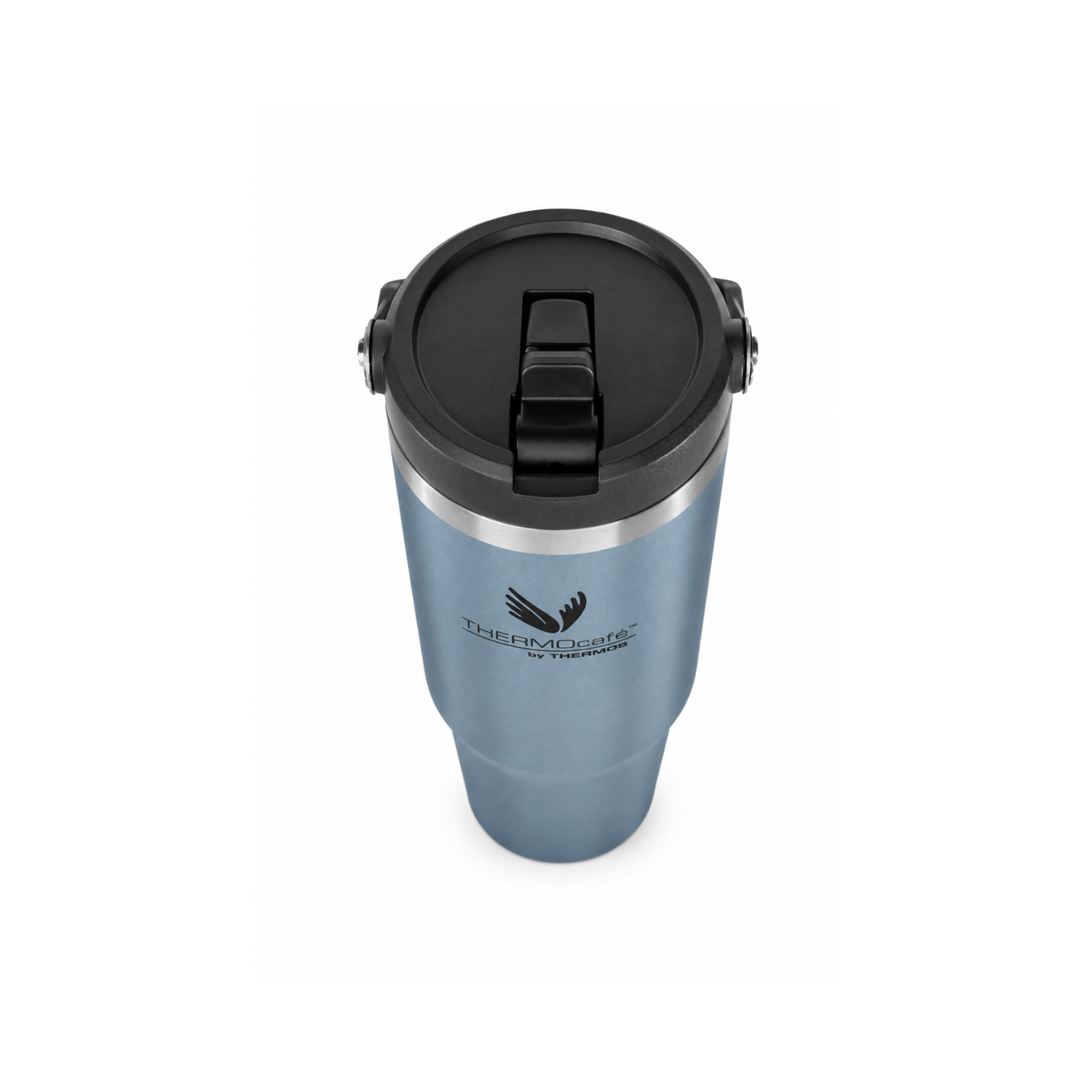 MUG TERMICO ACERO INOXIDABLE FLIP LID 880 ML ICE BLUE-7