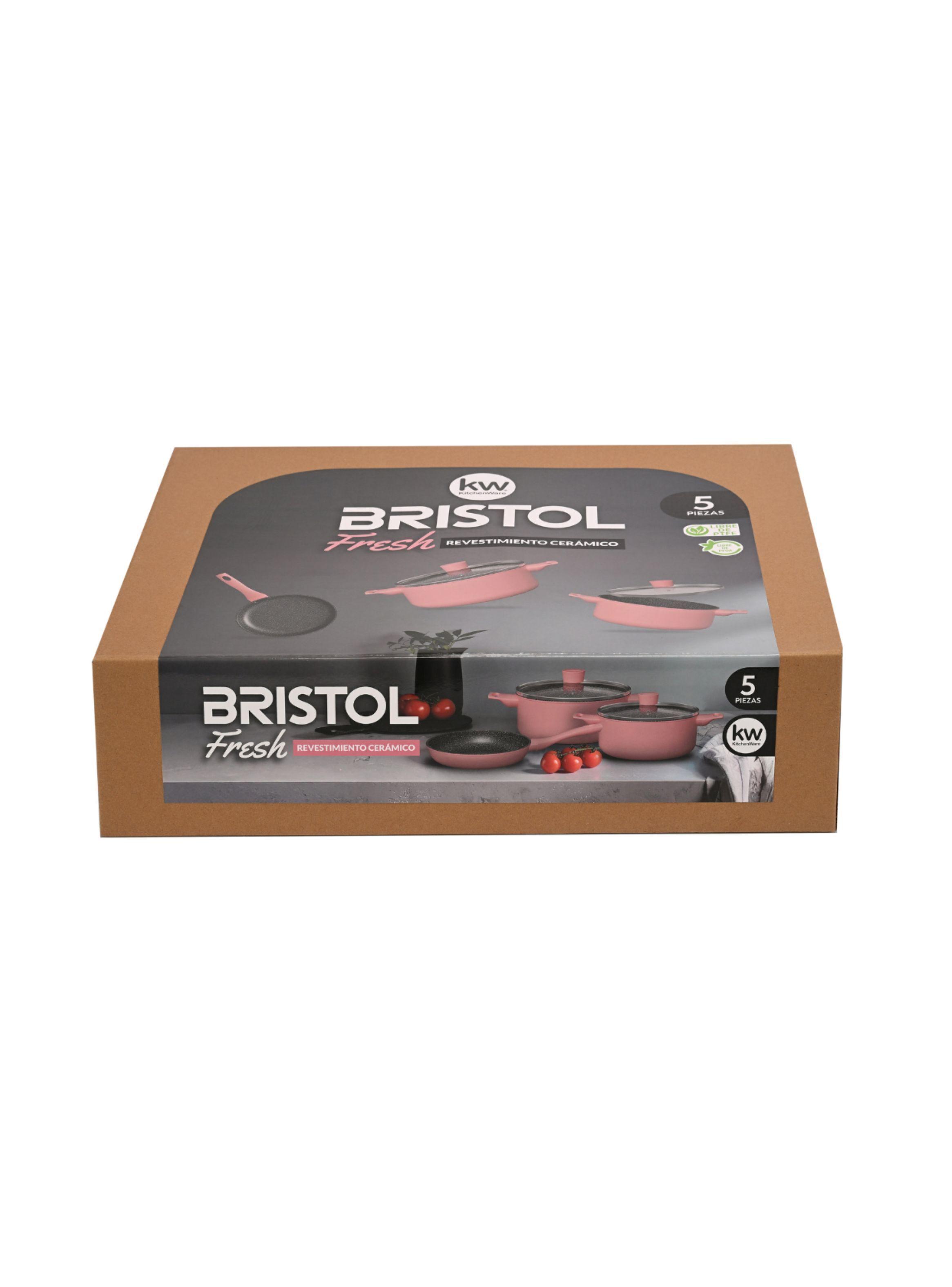 BATERIA 5 PIEZAS ALUMINIO FORJADO BRISTOL FRESH-3