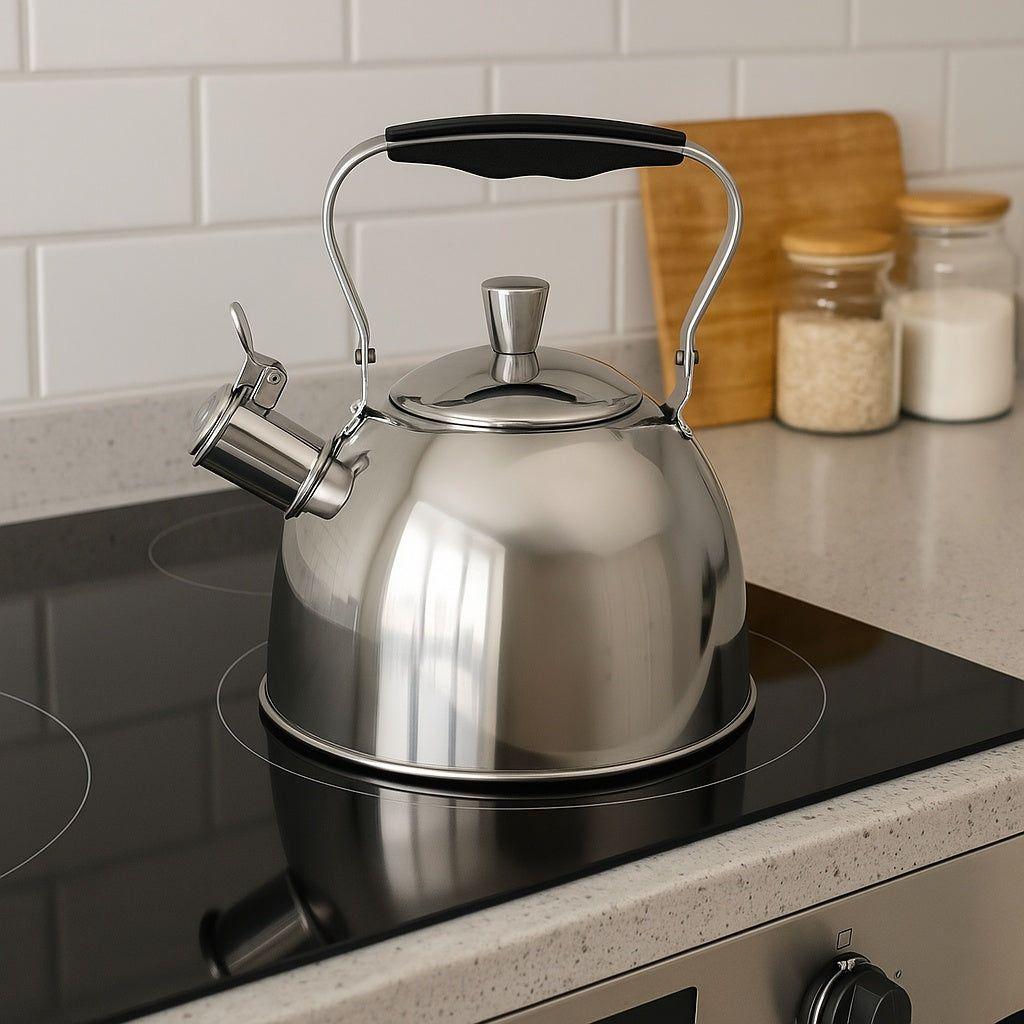 TETERA DE ACERO INOXIDABLE OSLO PLATEADA 3LT-1
