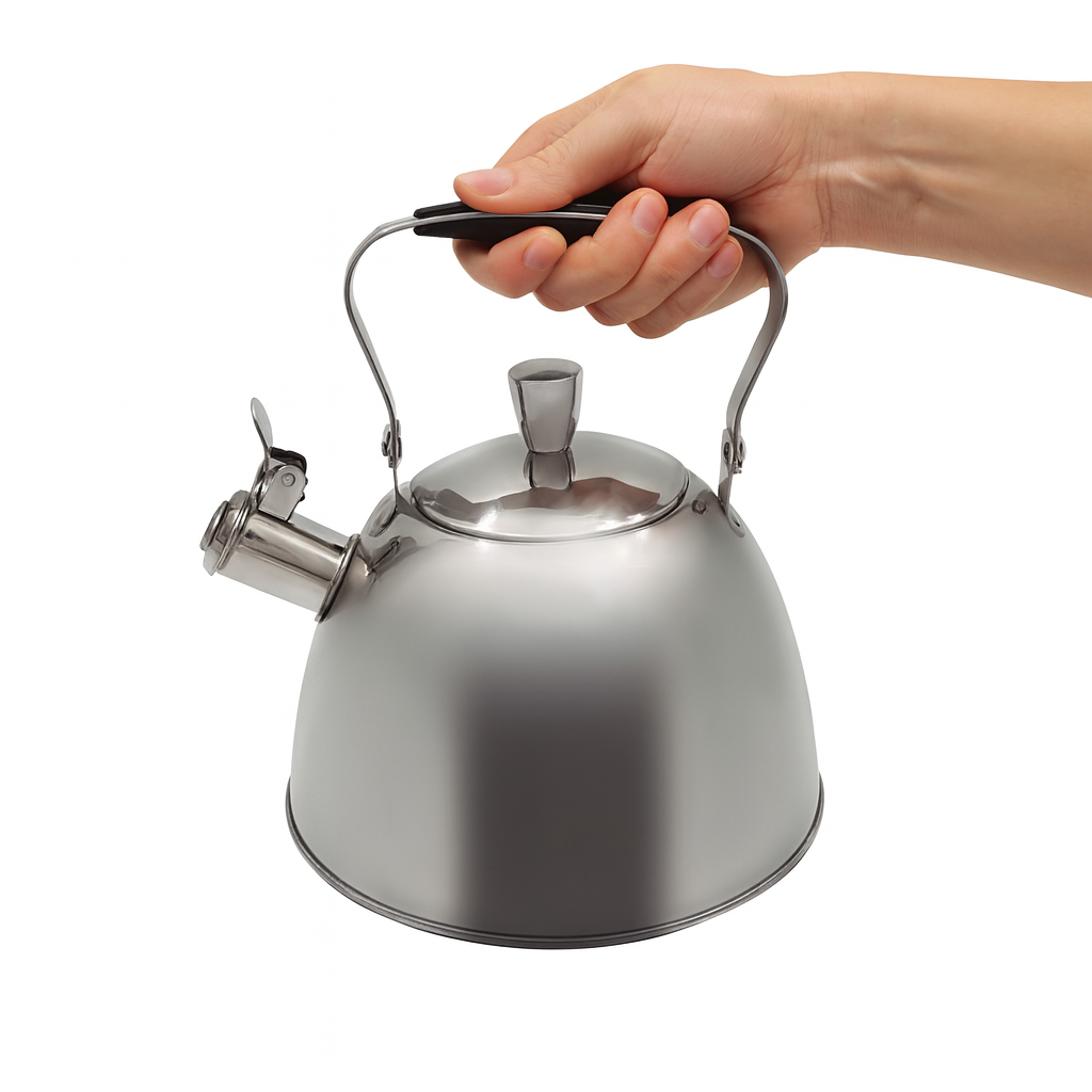 TETERA DE ACERO INOXIDABLE OSLO PLATEADA 3LT-3