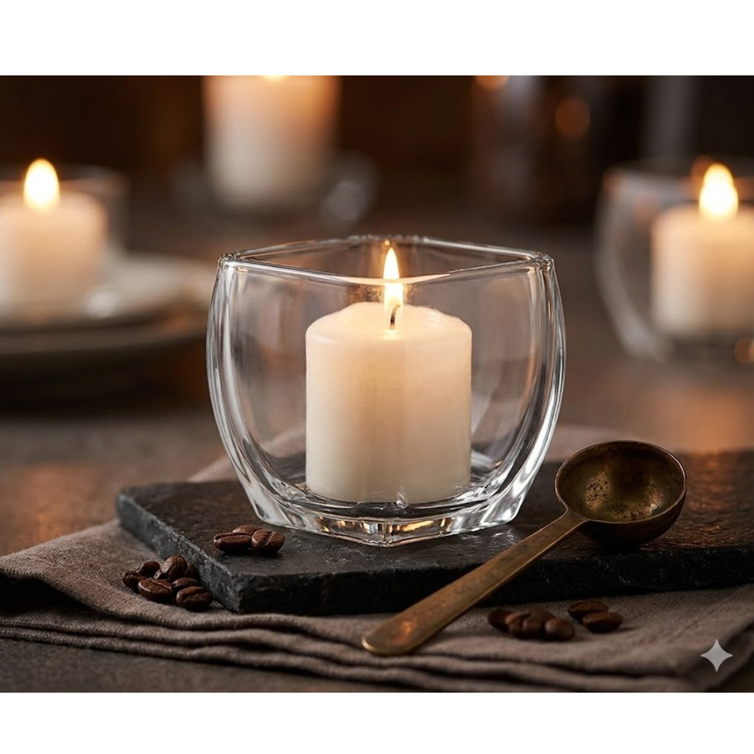 MEDIUM SQUARE VOTIVE 466ML - LIBBEY COLOR AGUA-2