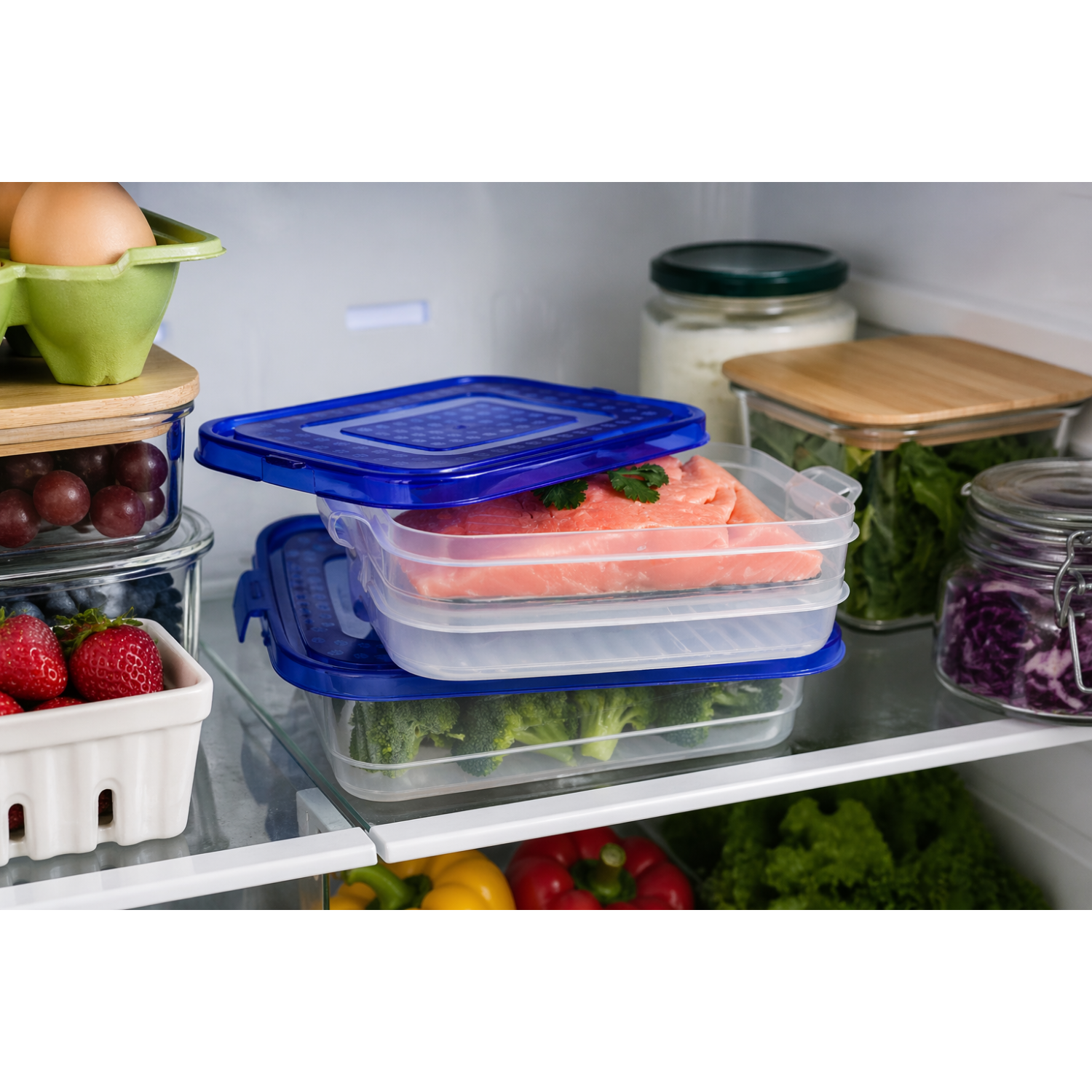 SET 2 CONTENEDORES RECTANGULAR 960 ML-4
