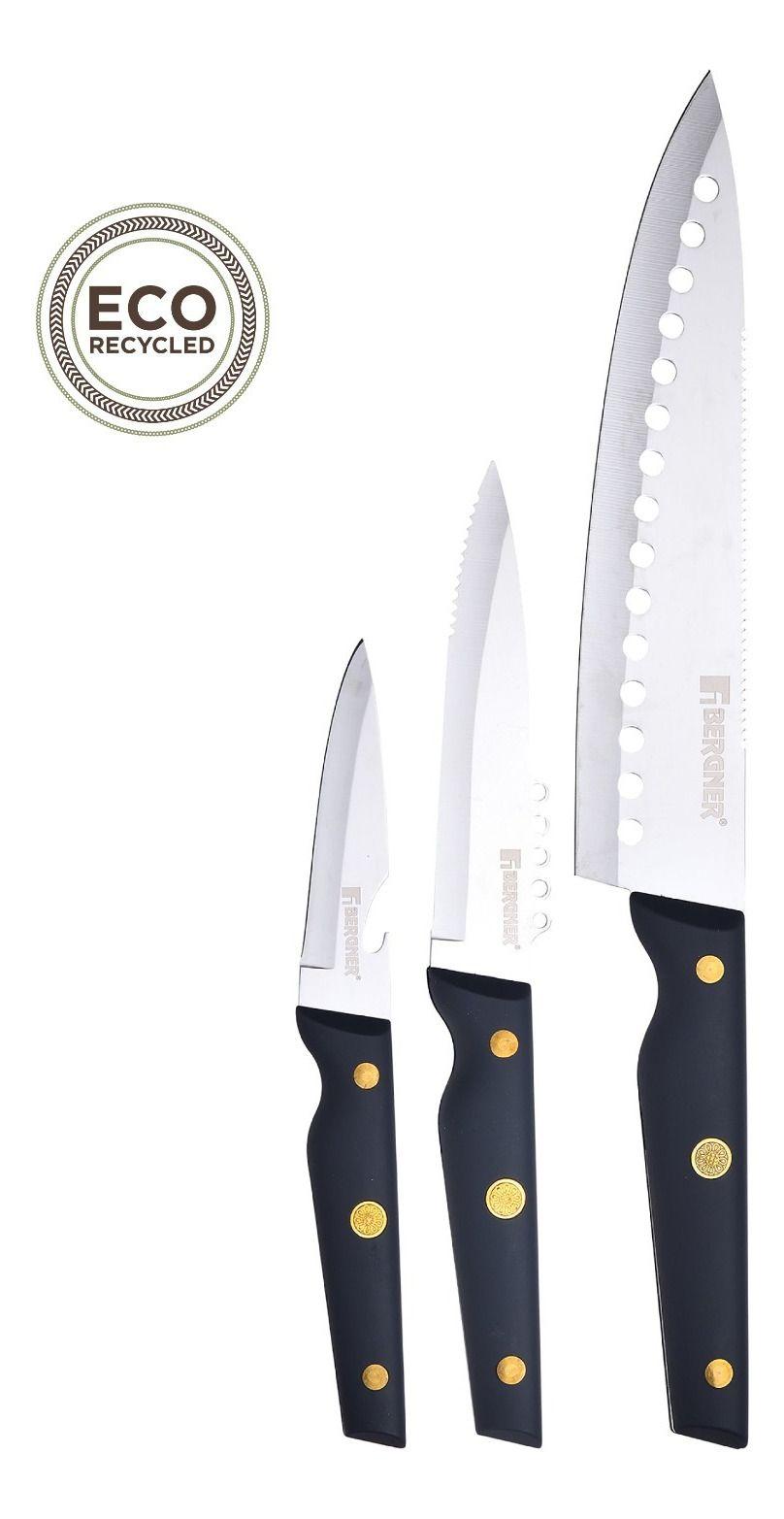 SET 3 CUCHILLOS ACERO INOXIDABLE REECO-2