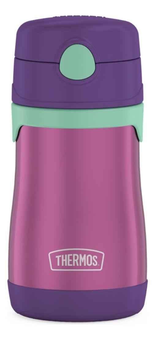 BOTELLA CON BOMBILLA THERMOS SIPPY KIDS 290ML MORADO-0