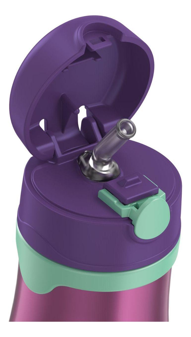 BOTELLA CON BOMBILLA THERMOS SIPPY KIDS 290ML MORADO-1