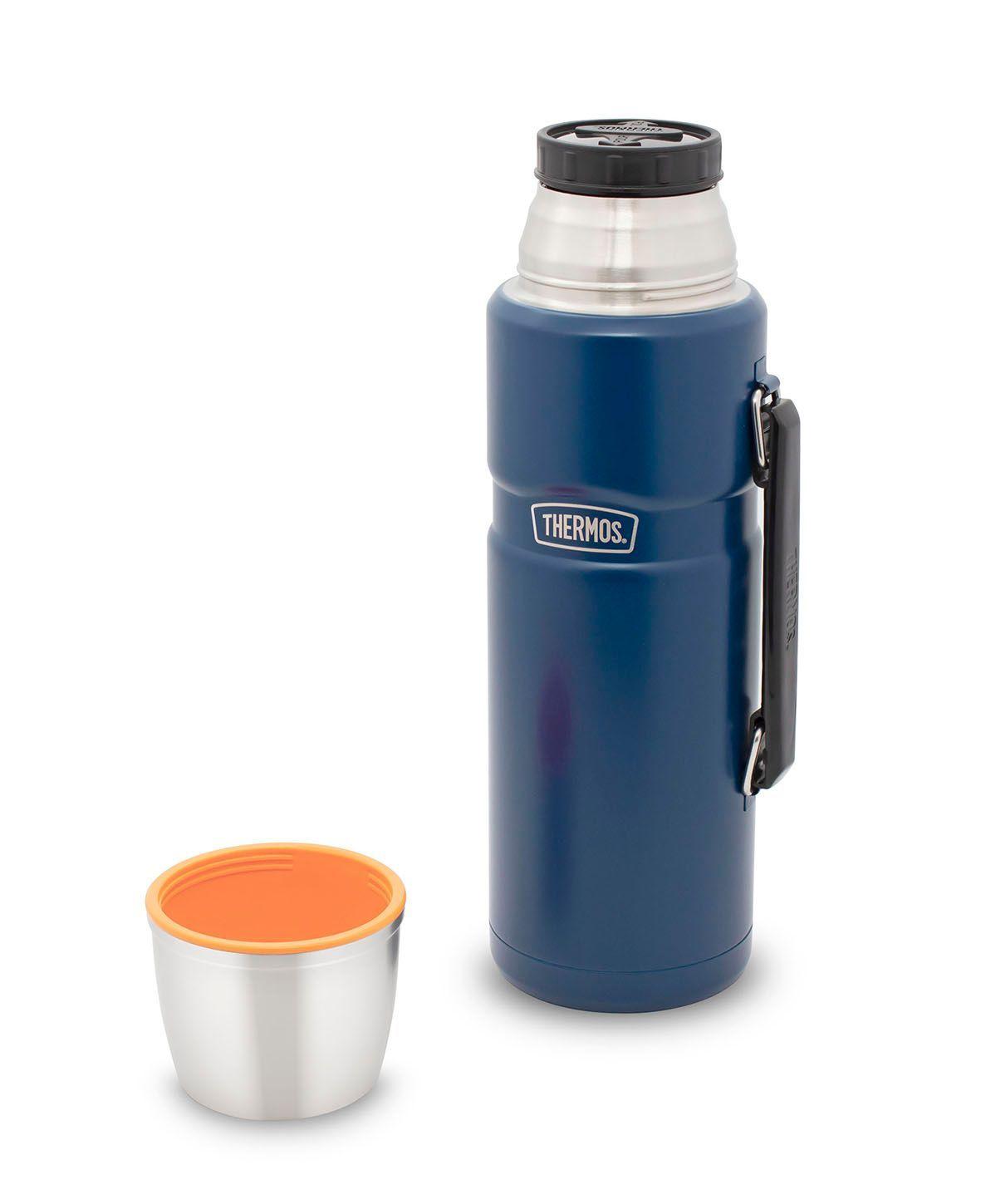 TERMO LIQUIDO ACERO INOX KING 1,2L MATT NAVY-1