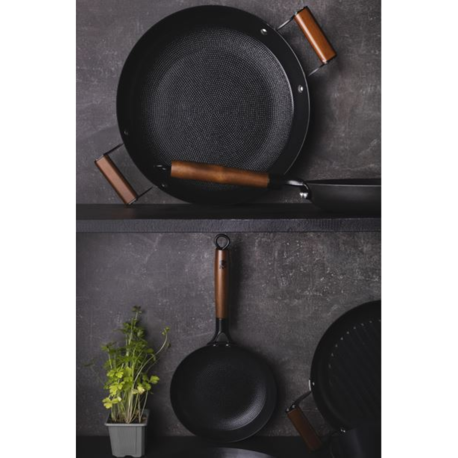 ASADOR REDONDO 32CM HIERRO PRENSADO ODIN-4