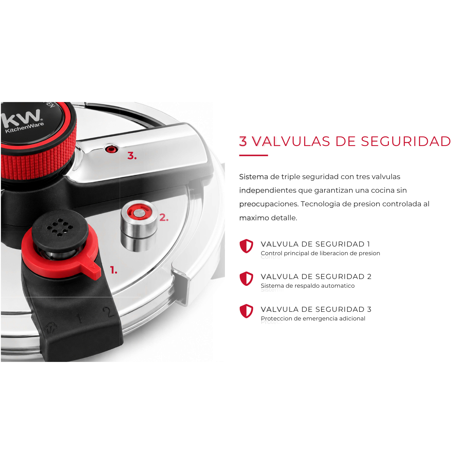 OLLA PRESION ACERO INOX C/ASAS OXFORD 6LT-7
