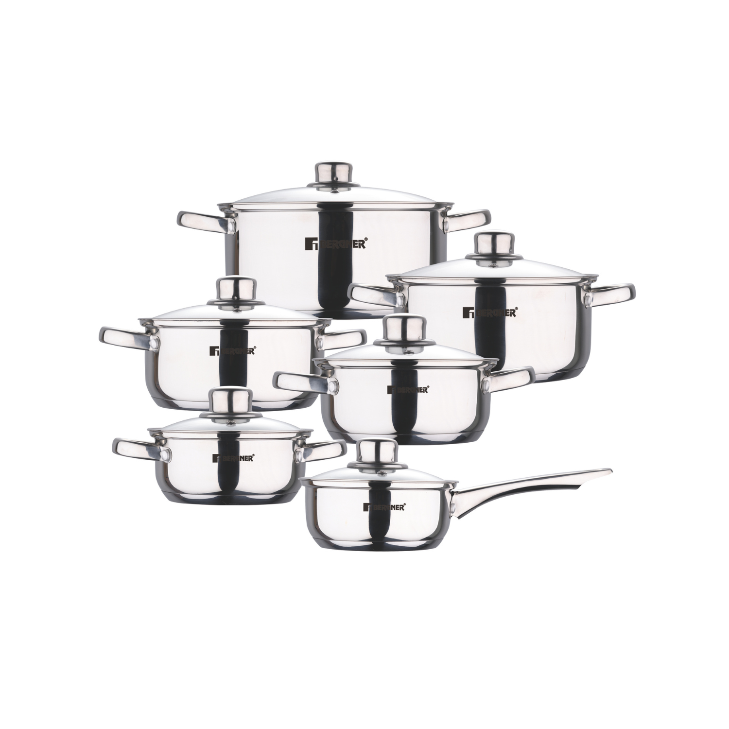 BATERIA 12 PIEZAS ACERO INOXIDABLE CASSEL-7