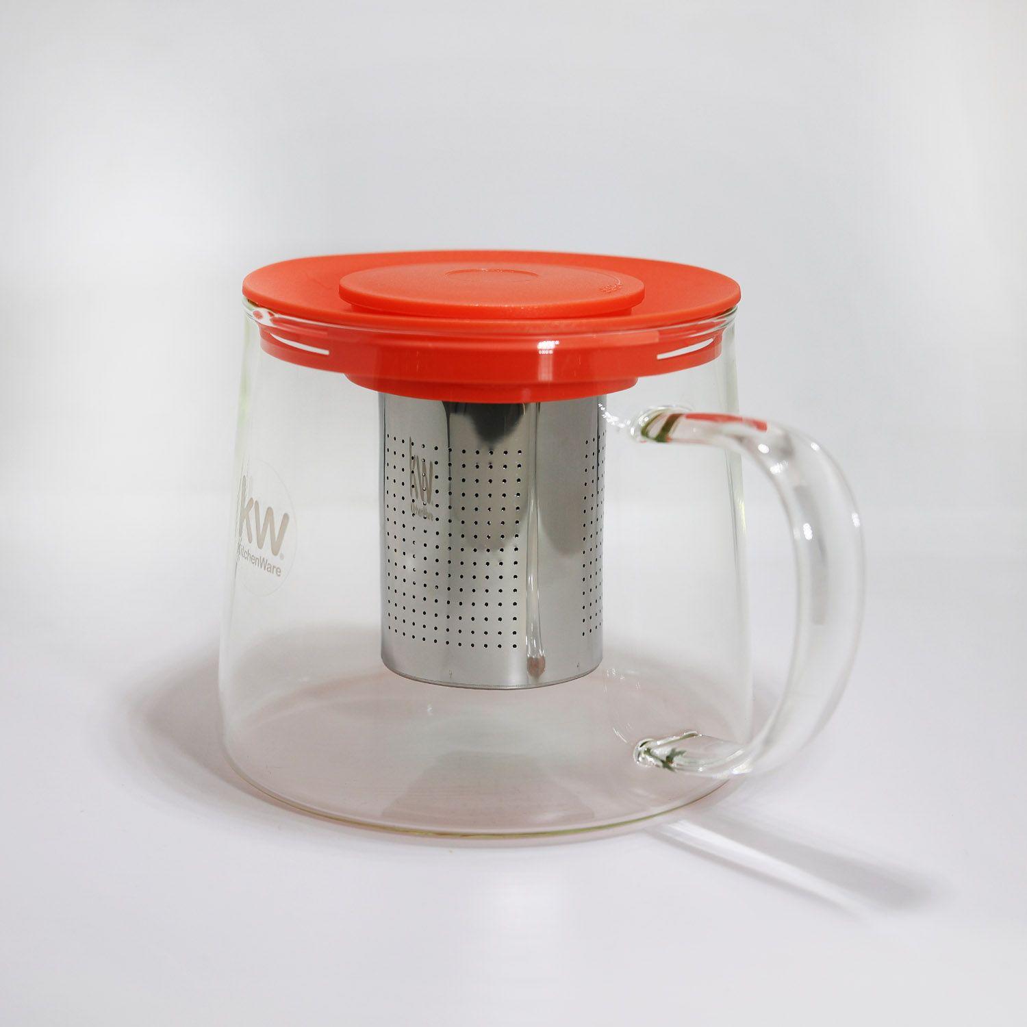 TETERA VIDRIO BOROSILICATO CON INFUSOR 1 LT SALMON-2