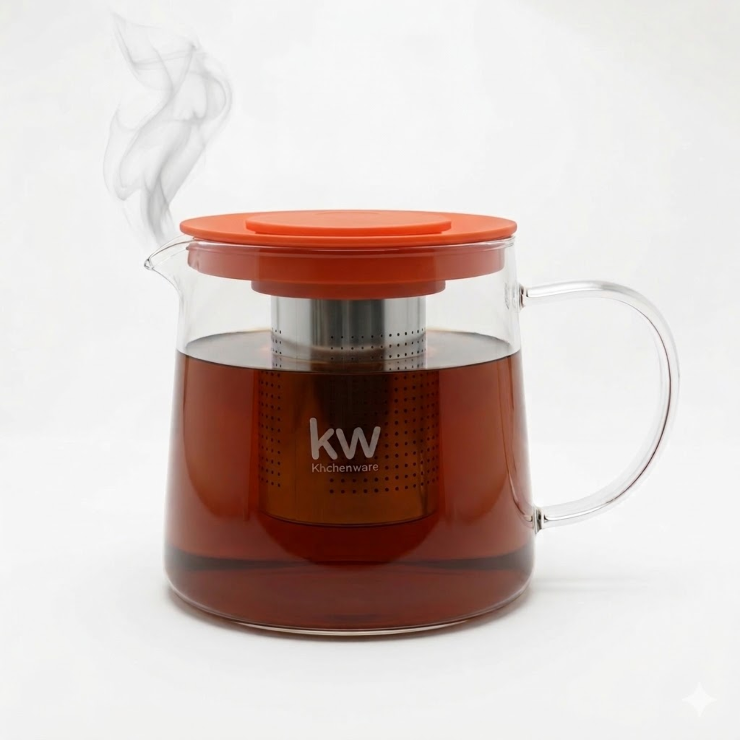 TETERA VIDRIO BOROSILICATO CON INFUSOR 1 LT SALMON-4
