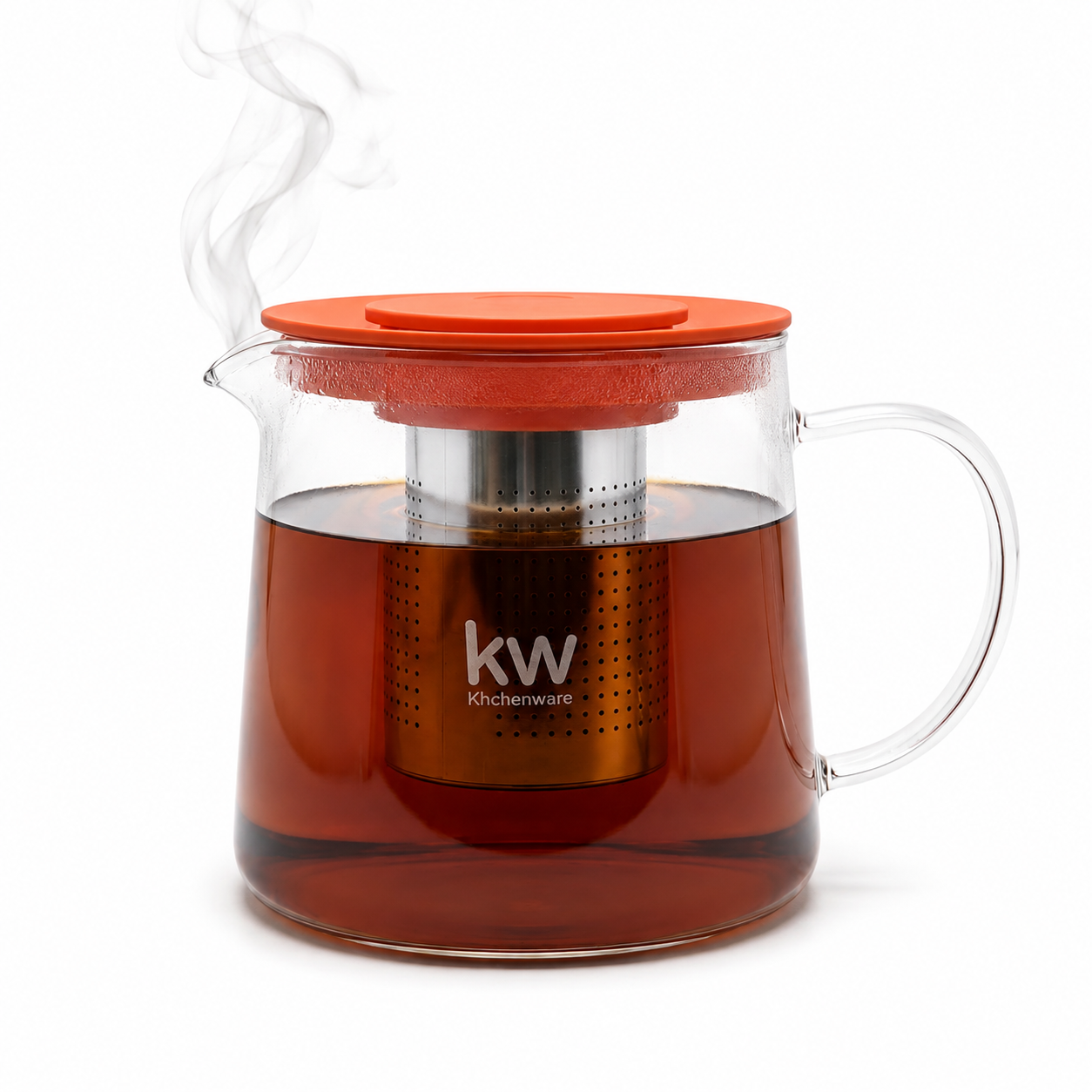 TETERA VIDRIO BOROSILICATO CON INFUSOR 1 LT SALMON-2