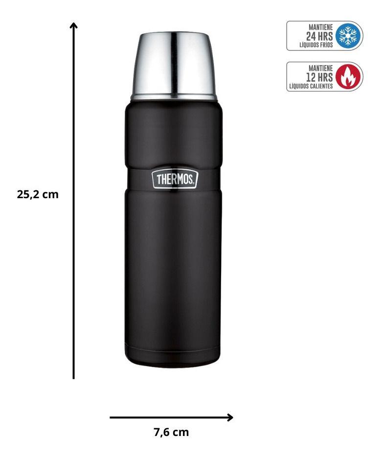 TERMO LIQUIDO  KING ACERO INOX 470 ML NEGRO - THERMOS-3