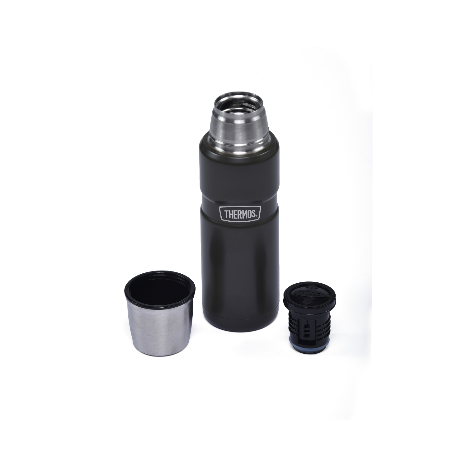 TERMO LIQUIDO  KING ACERO INOX 470 ML NEGRO - THERMOS-3