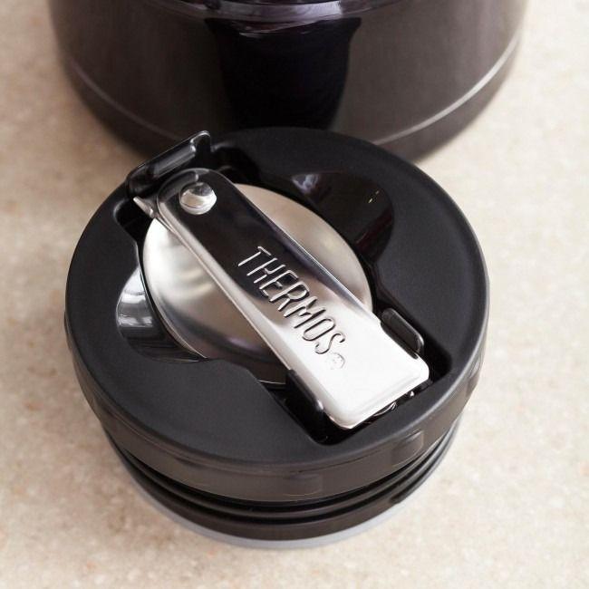 TERMO COMIDA 470ML KING ACERO INOXIDABLE NEGRO-4