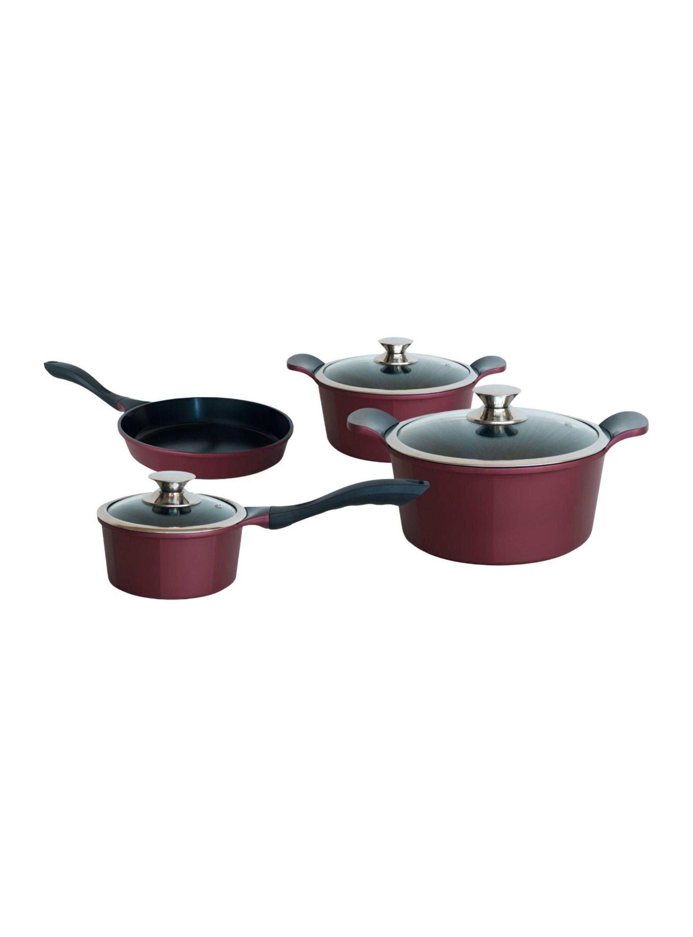 BATERIA DE COCINA 9 PIEZAS BERRIES ALUMINIO FUNDIDO-0