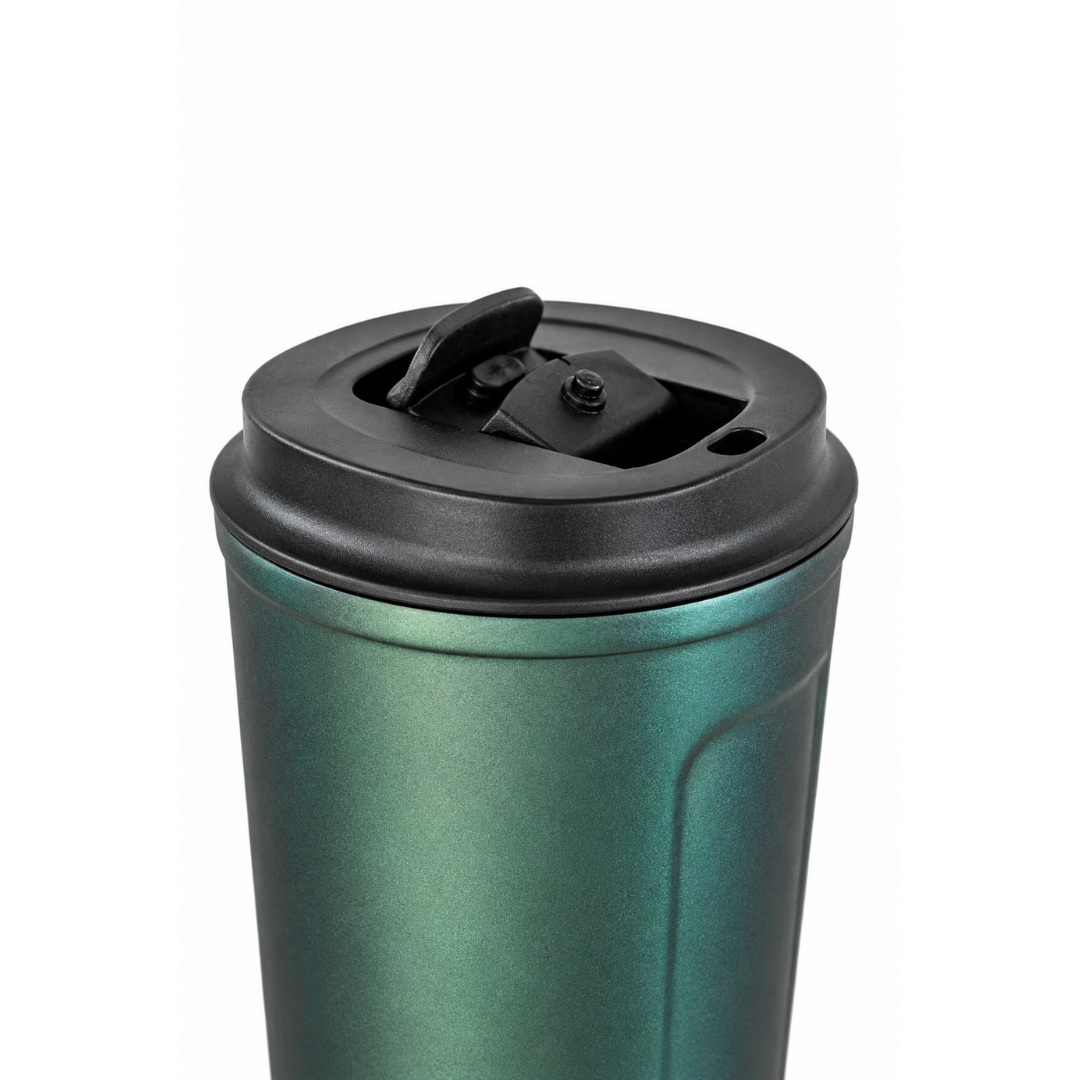 VASO TÉRMICO ACERO INOXIDABLE FLIP LID 500 ML MOSS GREEN-5